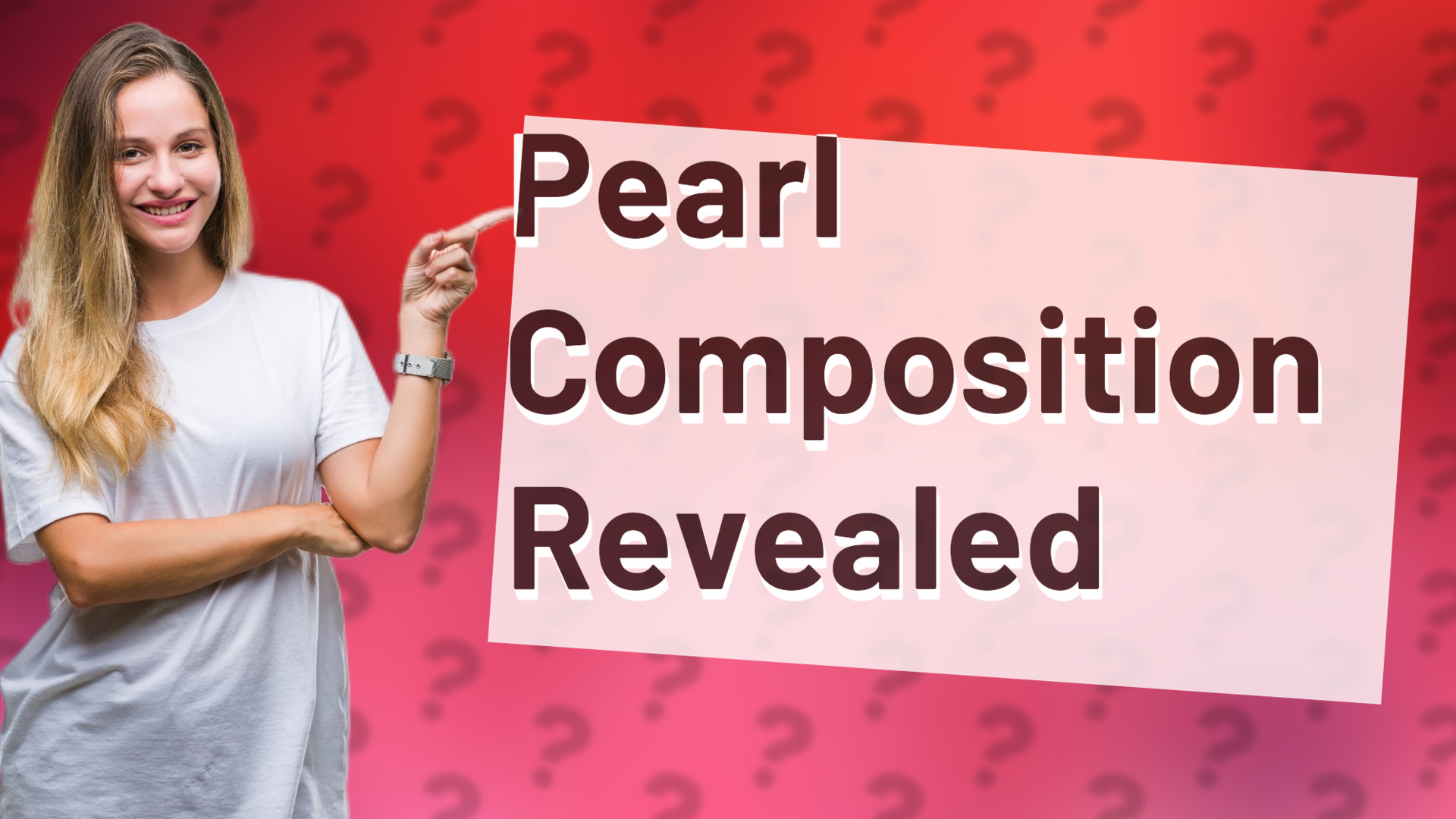 Pearl Composition Revealed