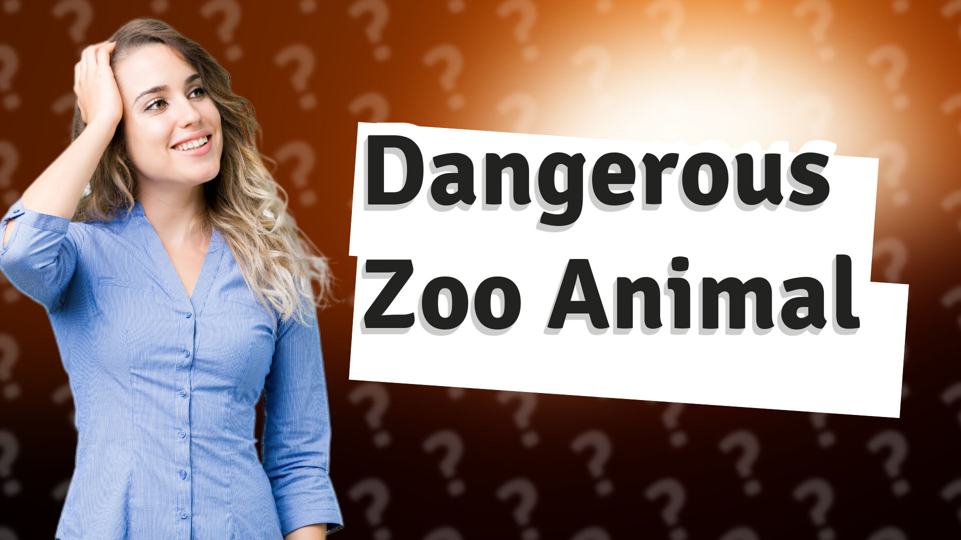 Dangerous Zoo Animal