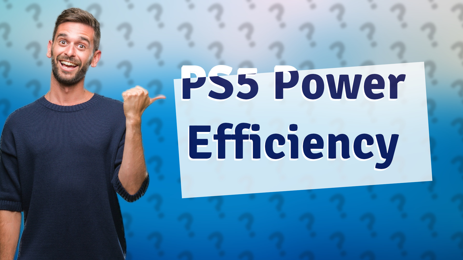 PS5 Power Efficiency