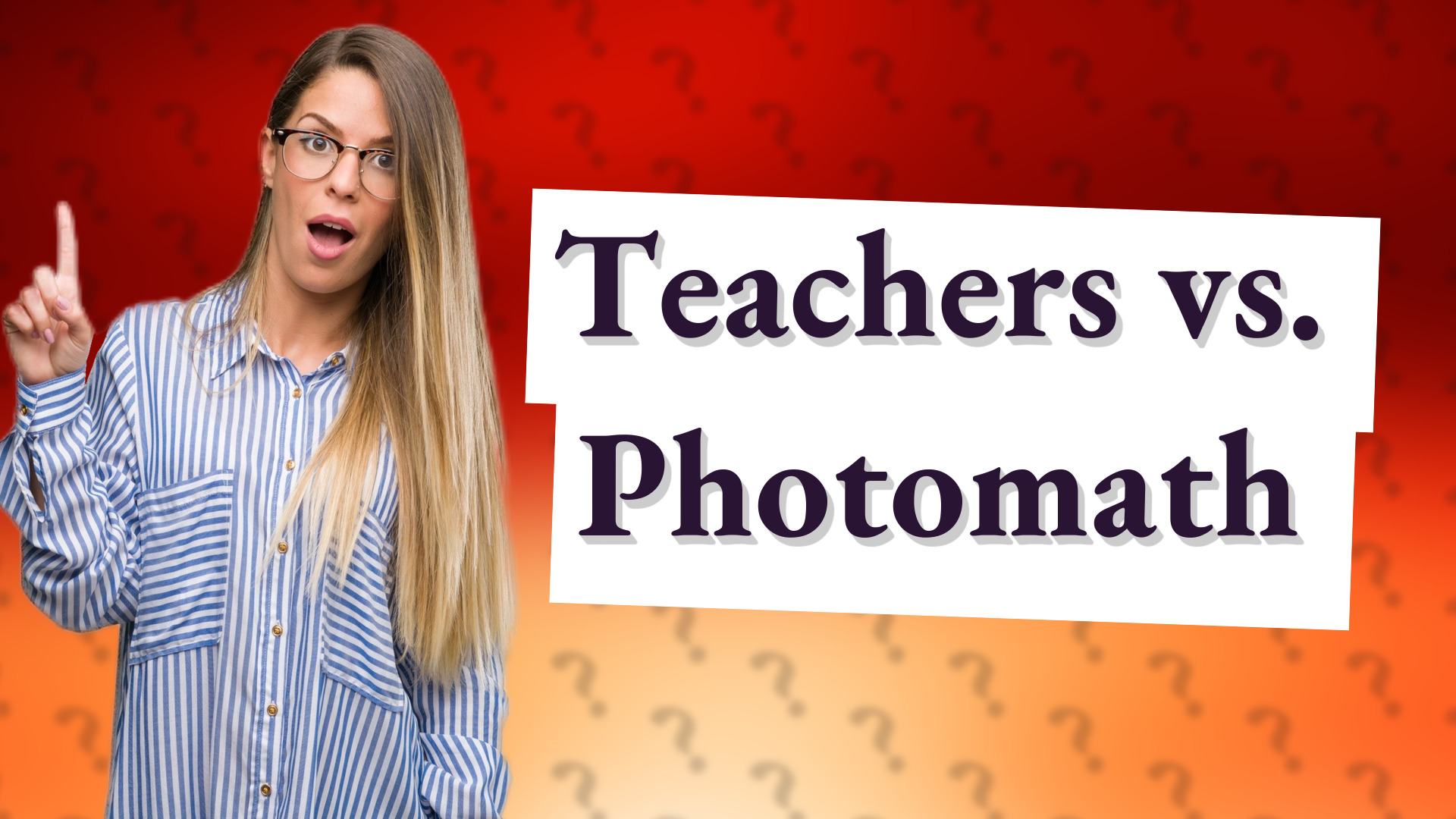 Teachers vs. Photomath
