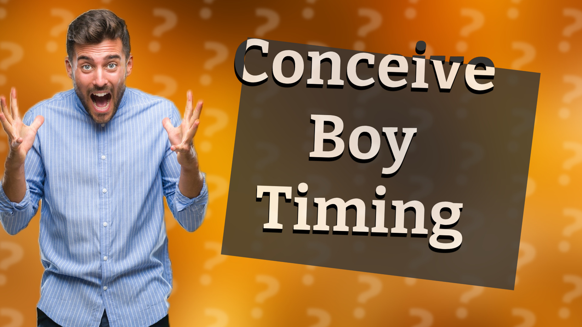Conceive Boy Timing