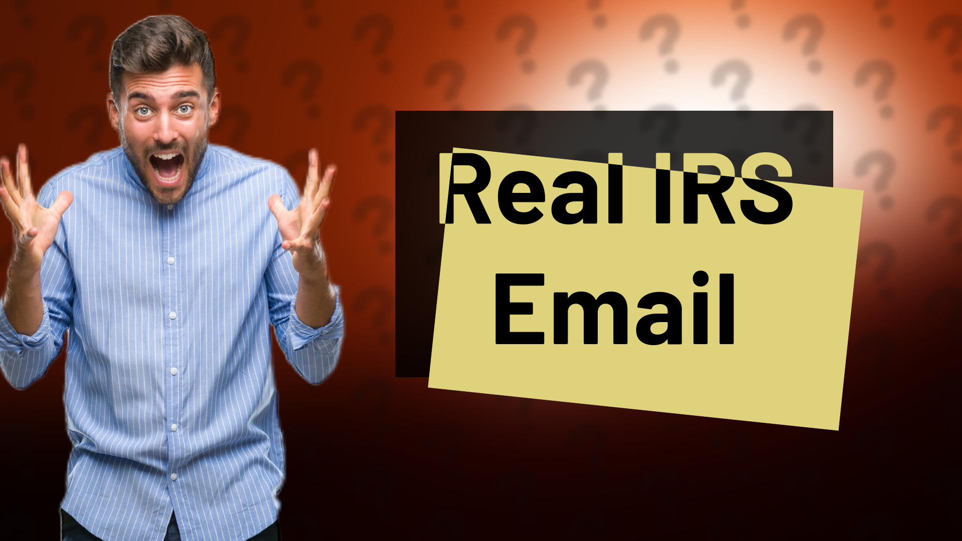 Real IRS Email