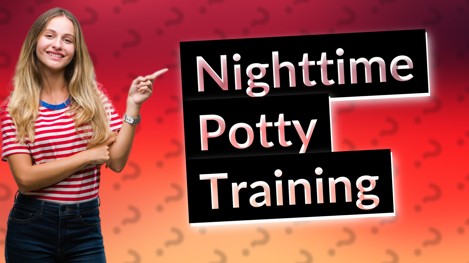 Nighttime Potty Training