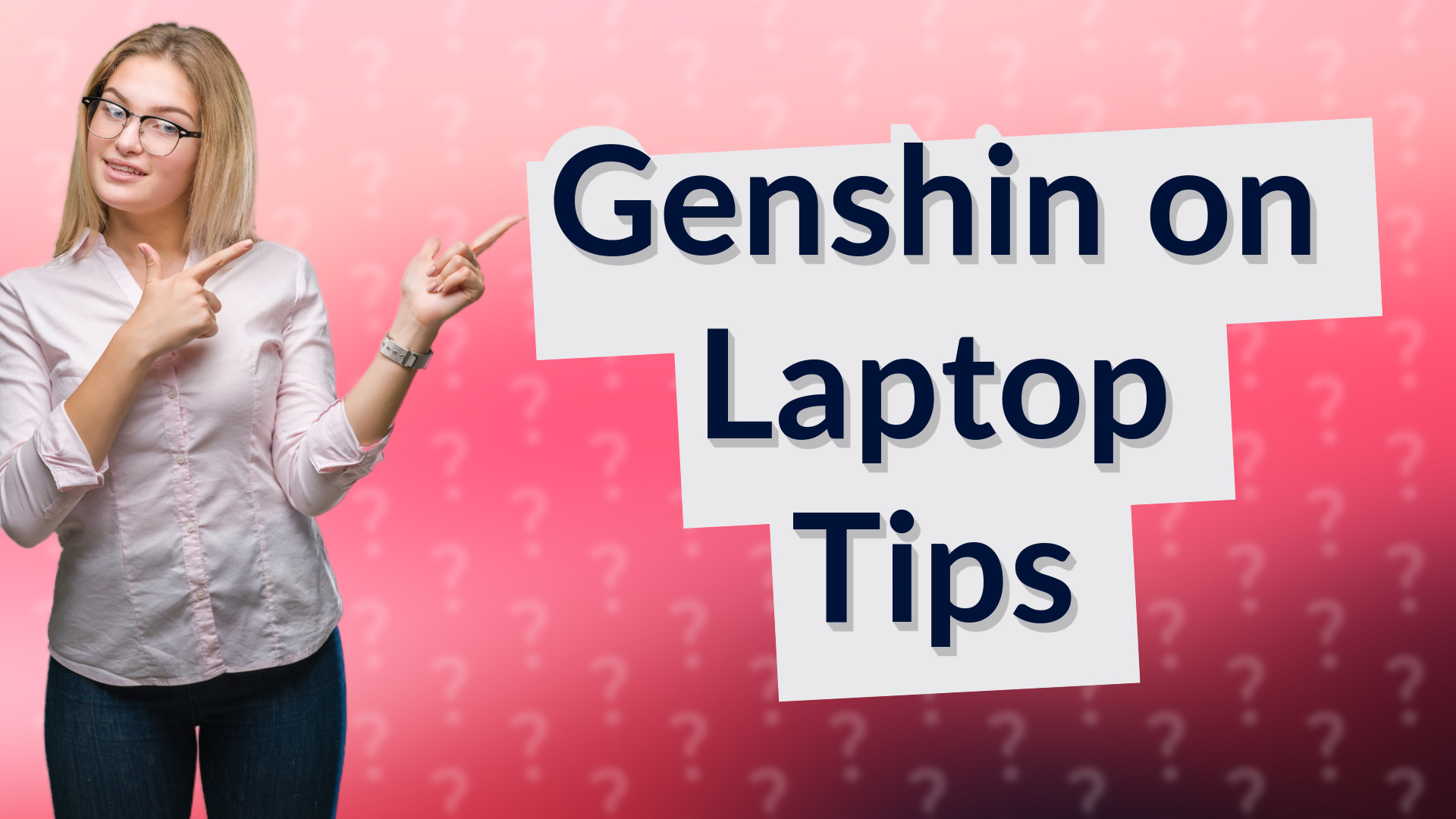 Genshin on Laptop Tips