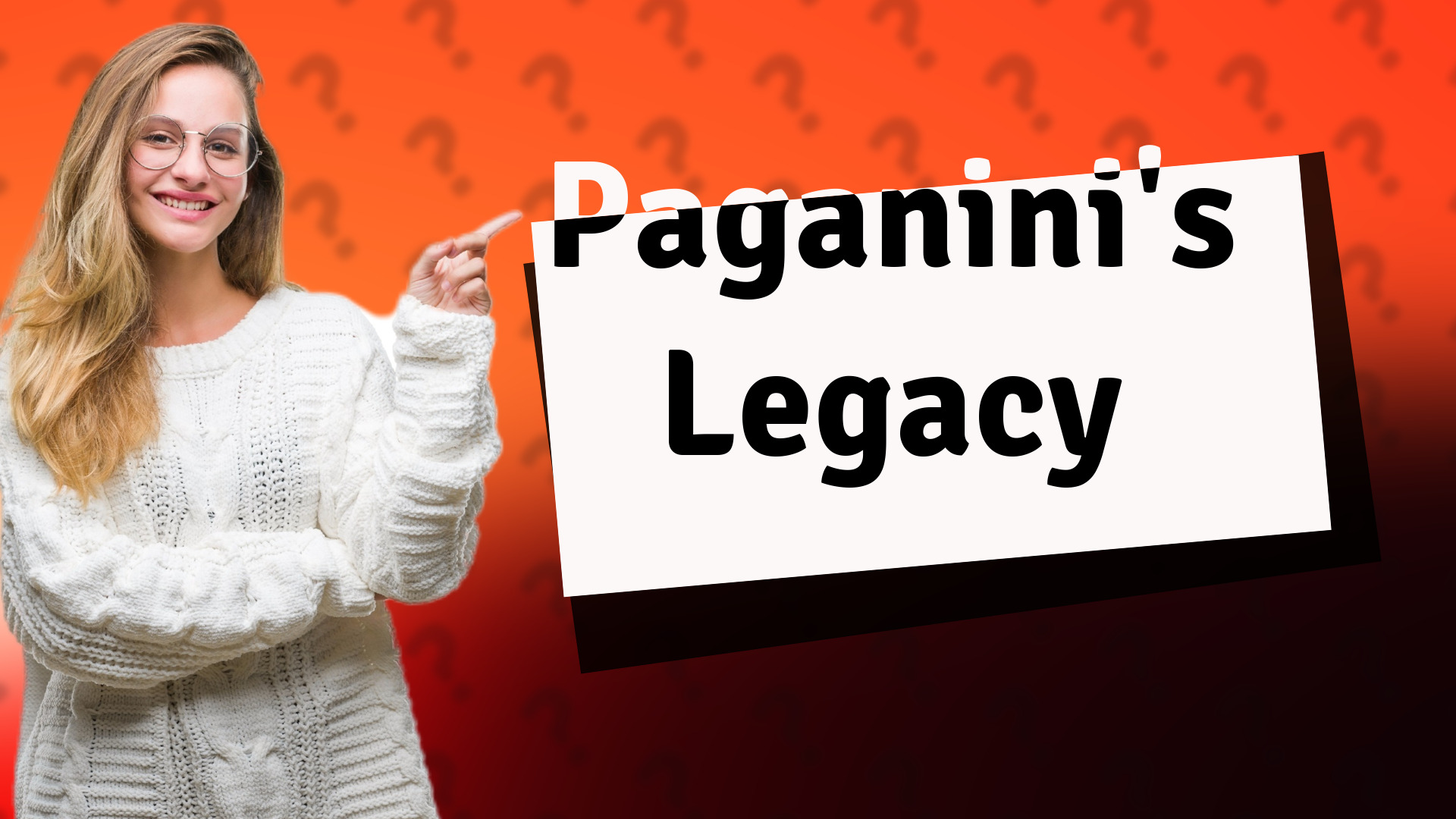 Paganini's Legacy