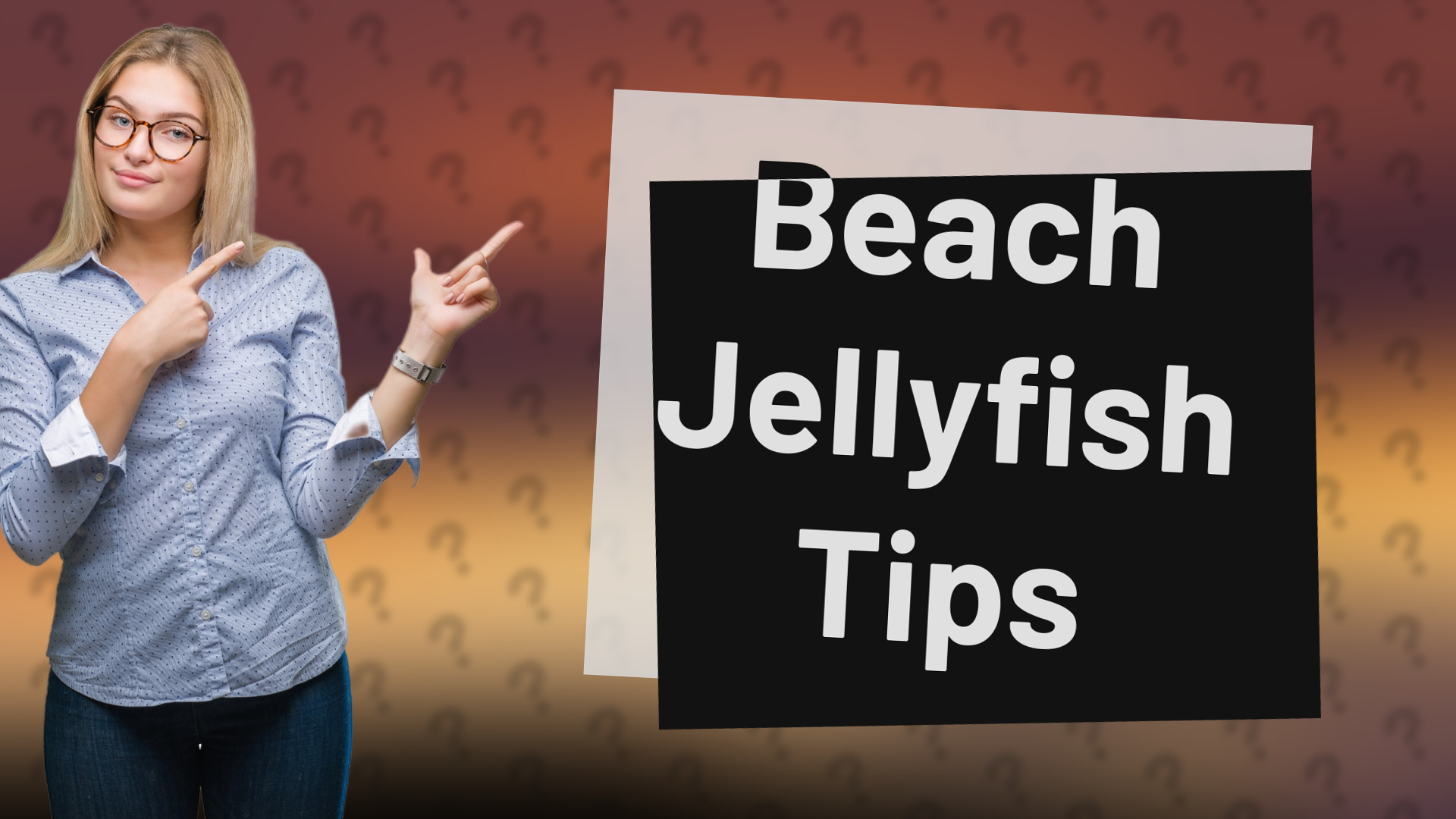 Beach Jellyfish Tips