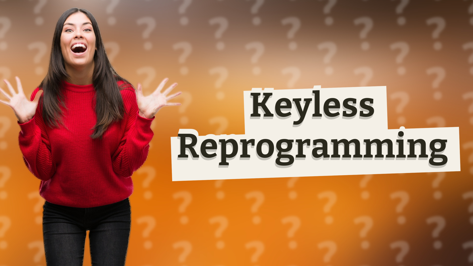 Keyless Reprogramming