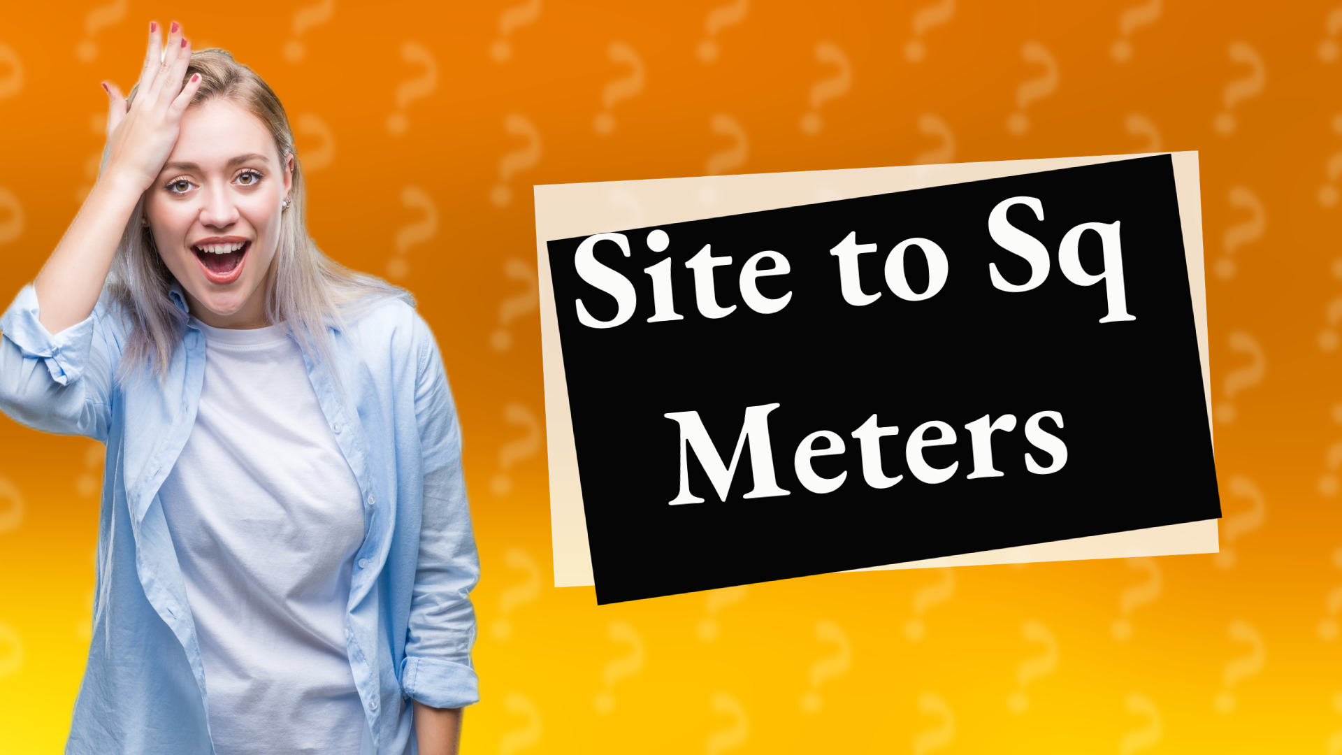 Site to Sq Meters