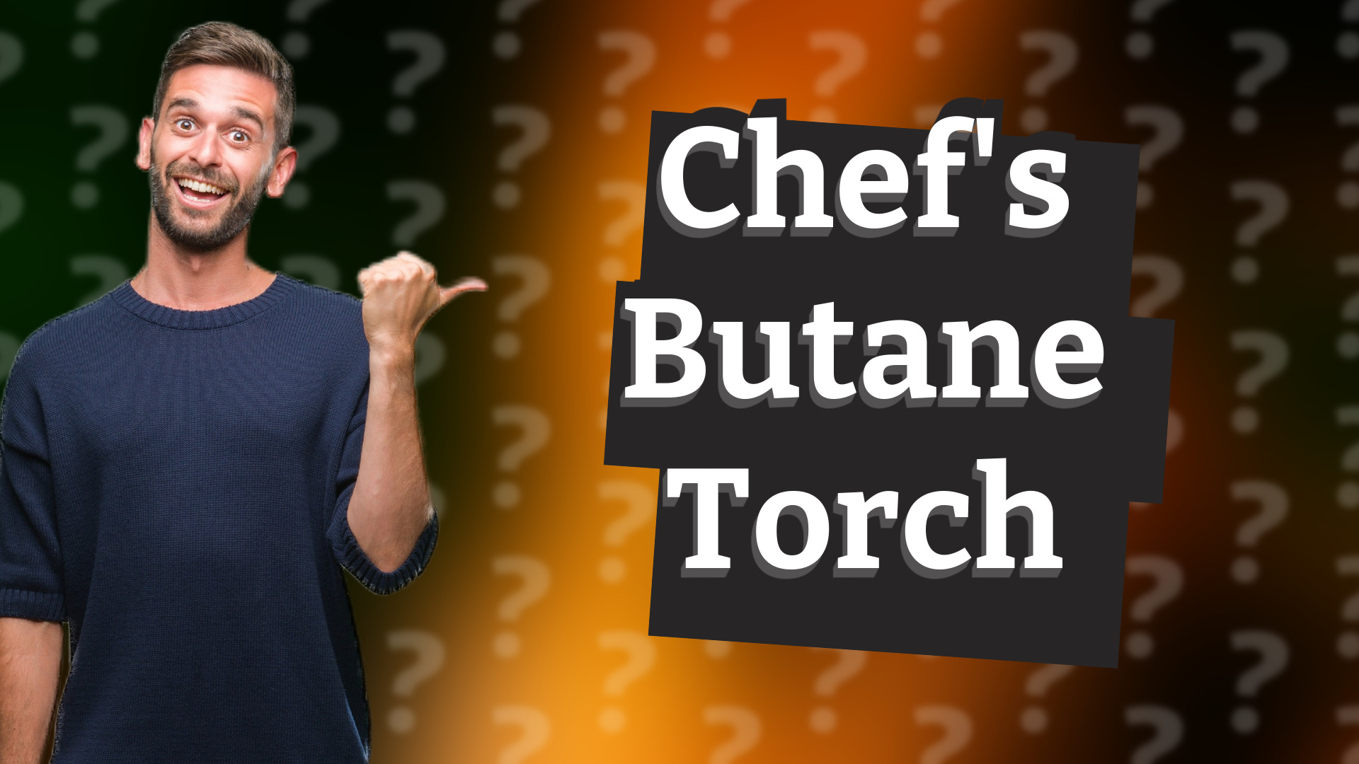 Chef's Butane Torch
