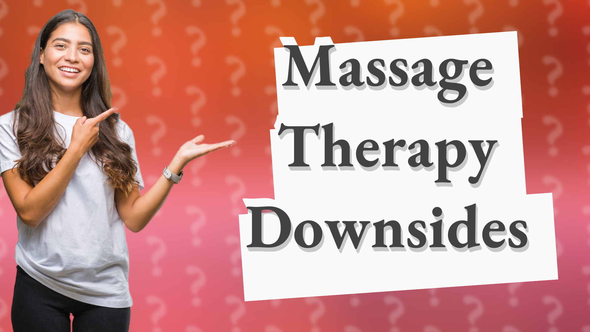 Massage Therapy Downsides