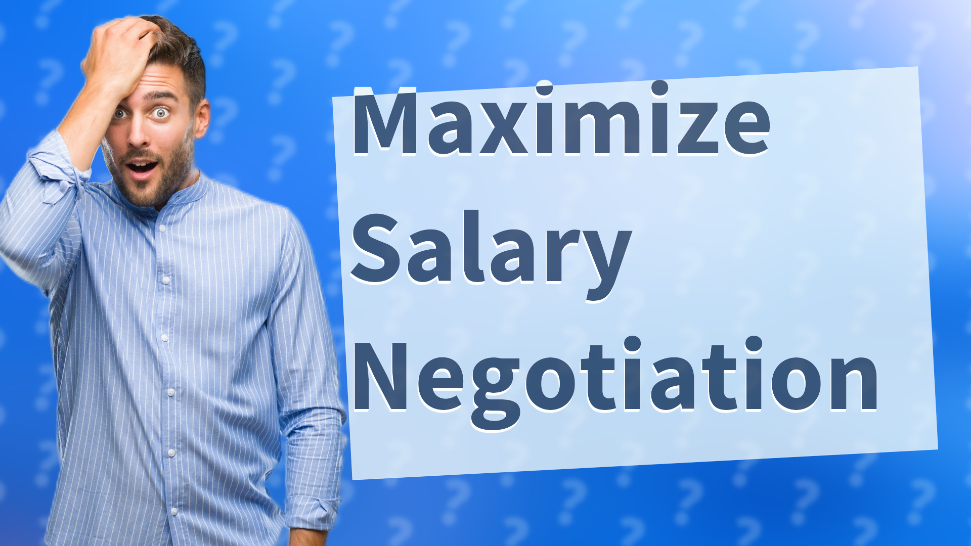 Maximize Salary Negotiation
