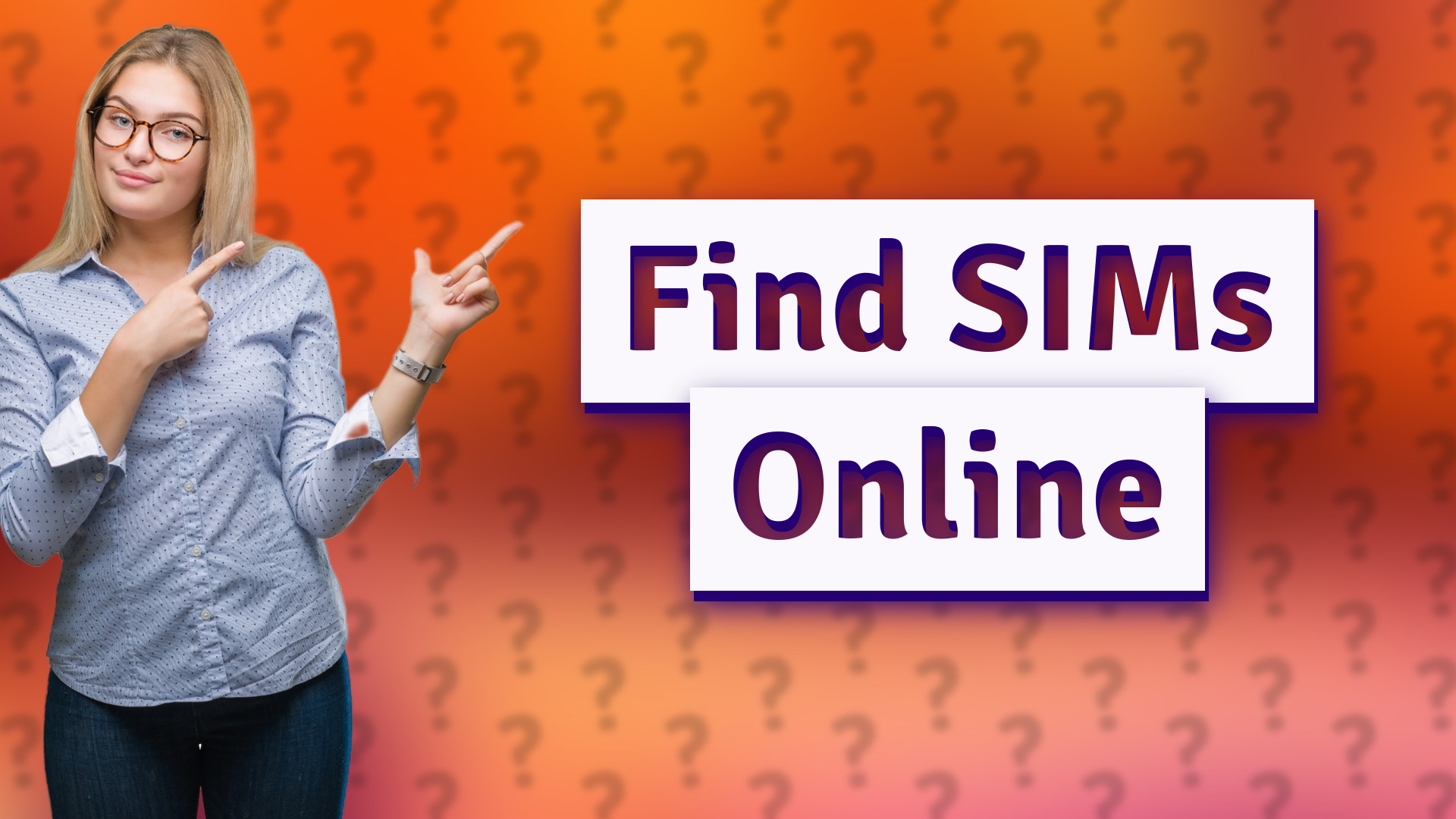 Find SIMs Online