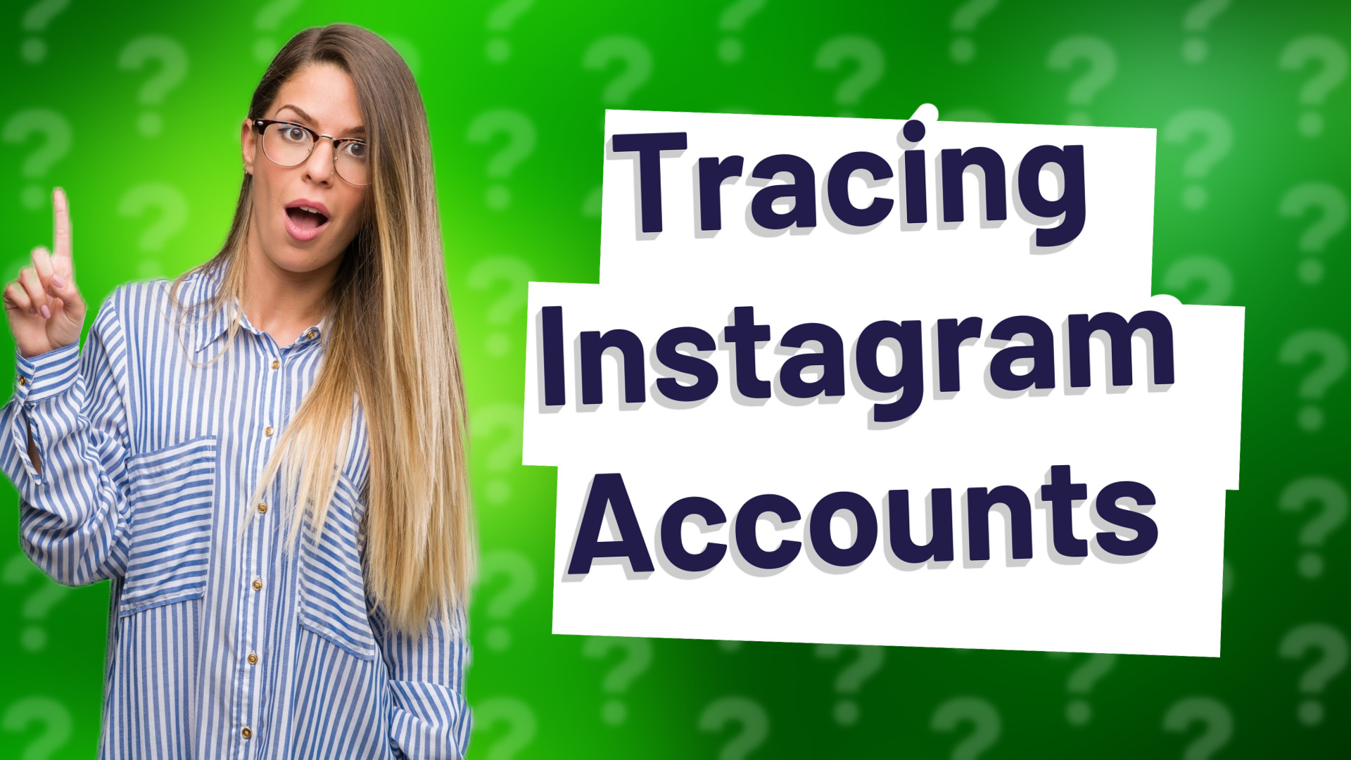 Tracing Instagram Accounts