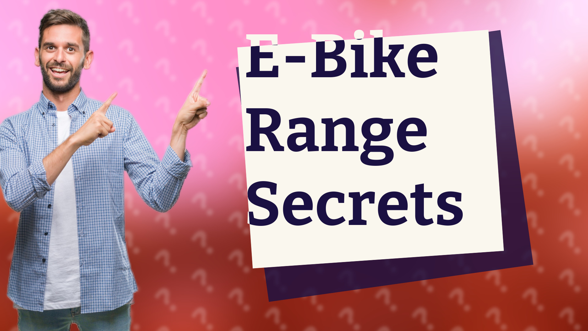 E-Bike Range Secrets