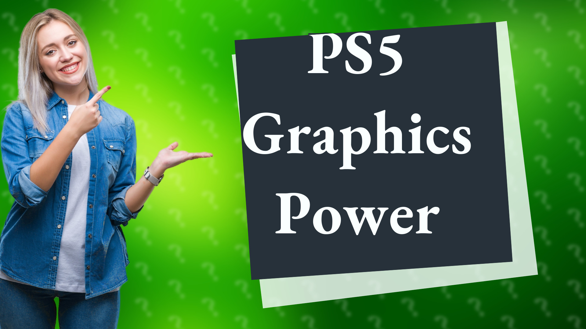 PS5 Graphics Power