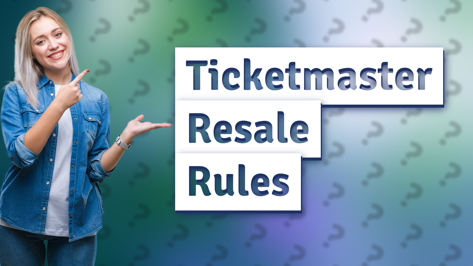 Ticketmaster Resale Rules
