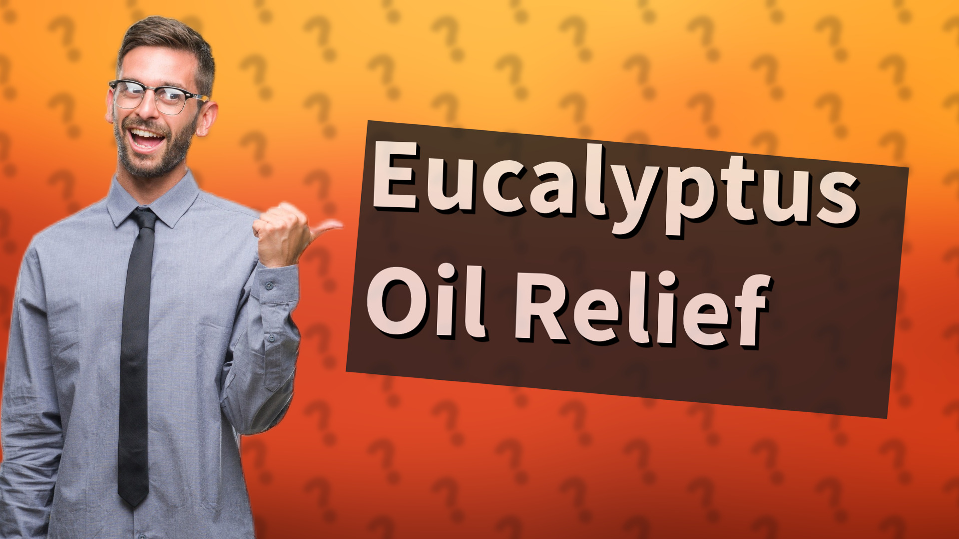 Eucalyptus Oil Relief