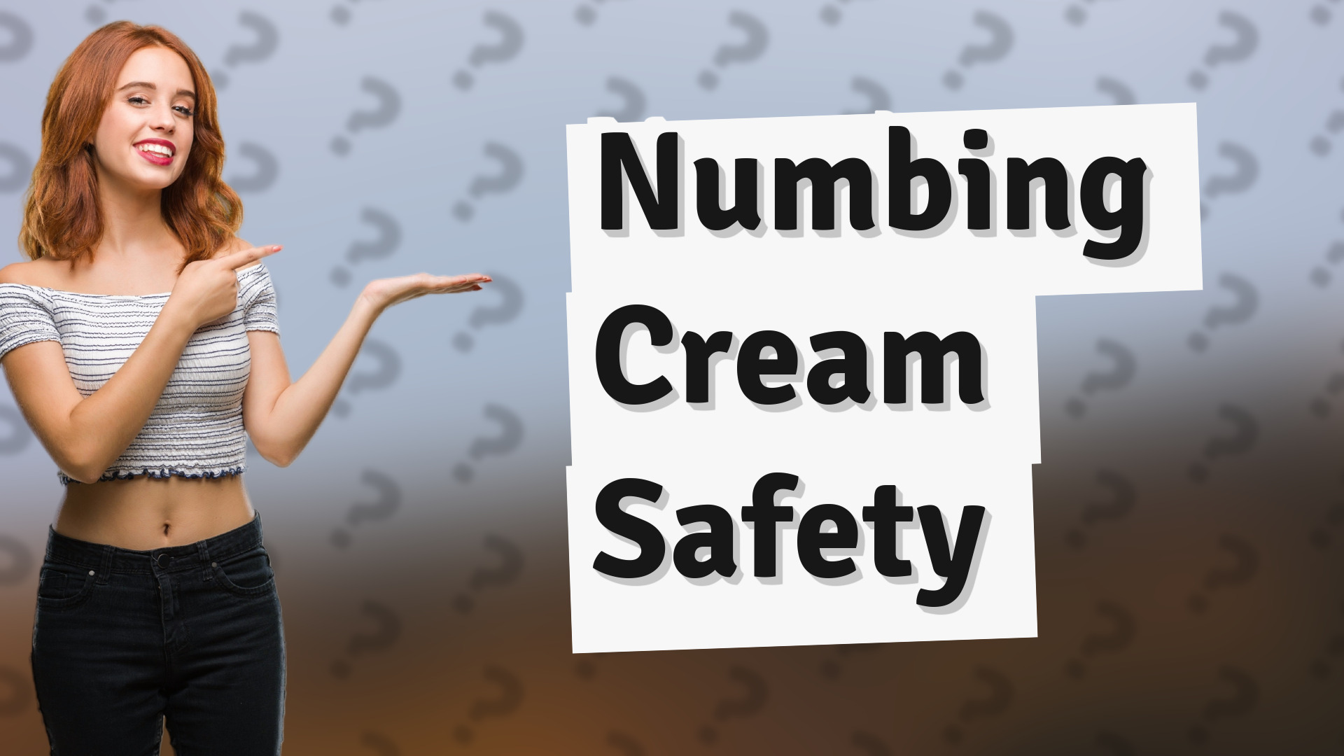Numbing Cream Safety