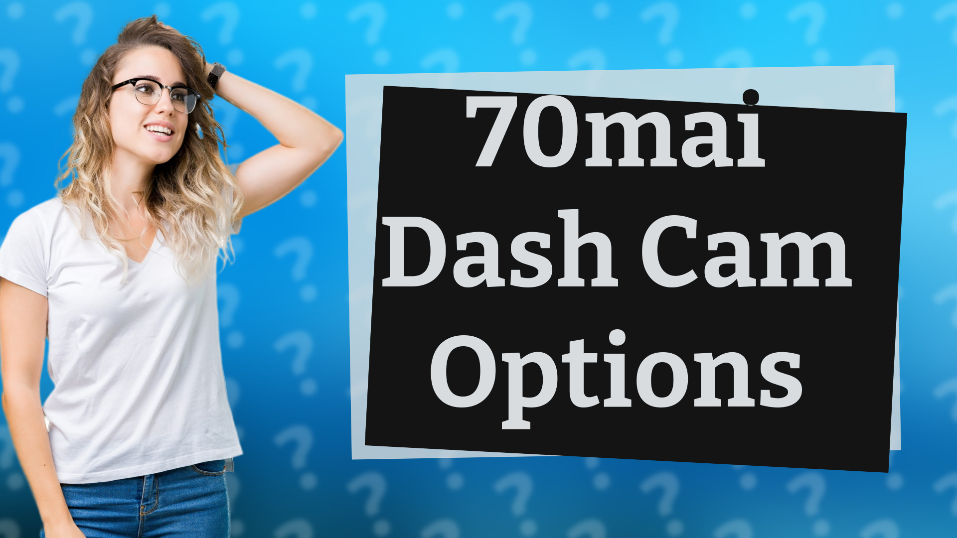 70mai Dash Cam Options
