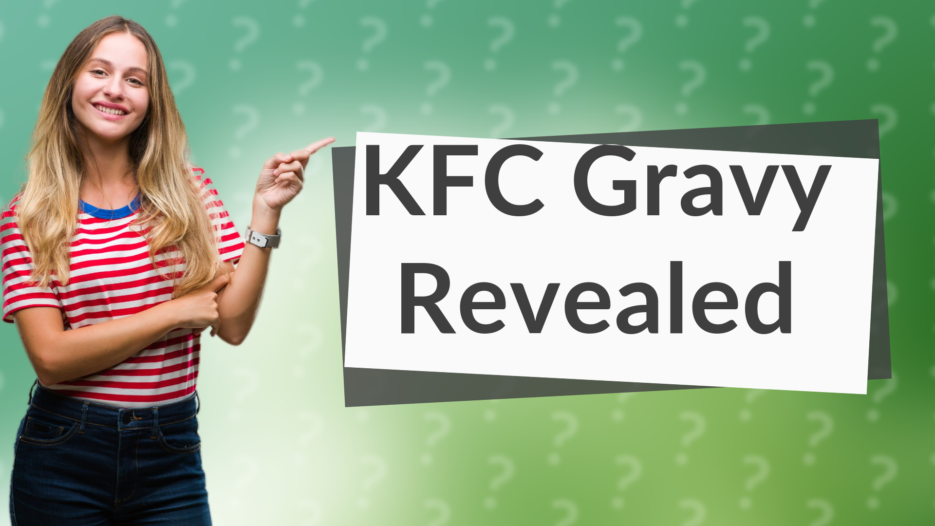 KFC Gravy Revealed