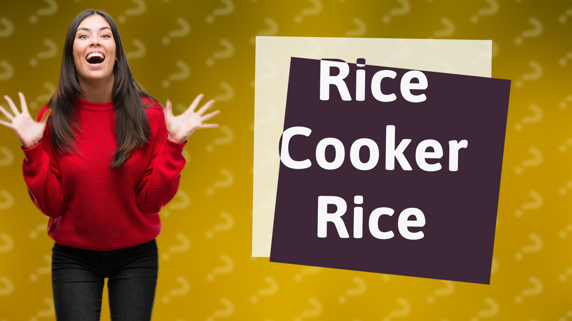 Rice Cooker Rice