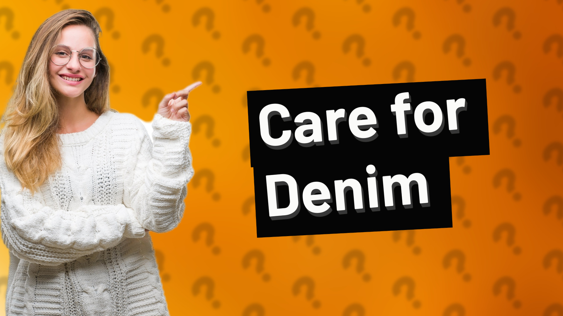 Care for Denim