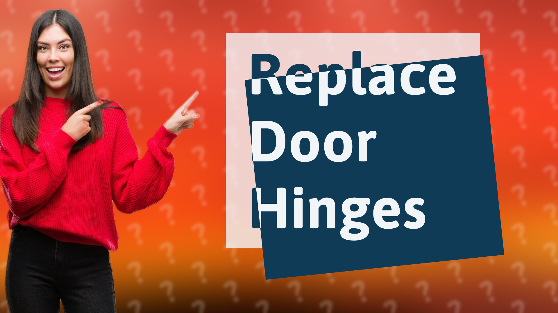 Replace Door Hinges