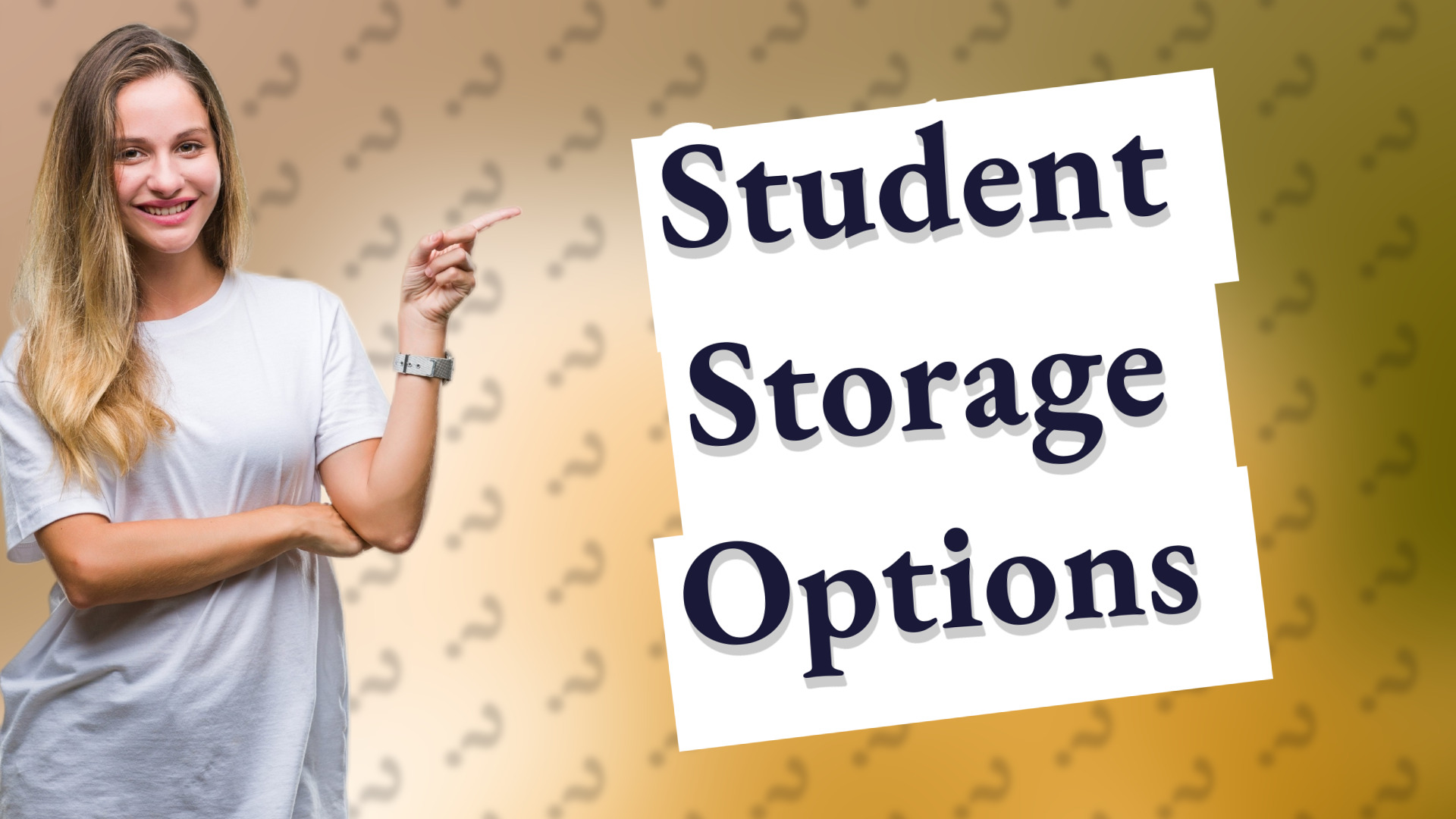 Student Storage Options