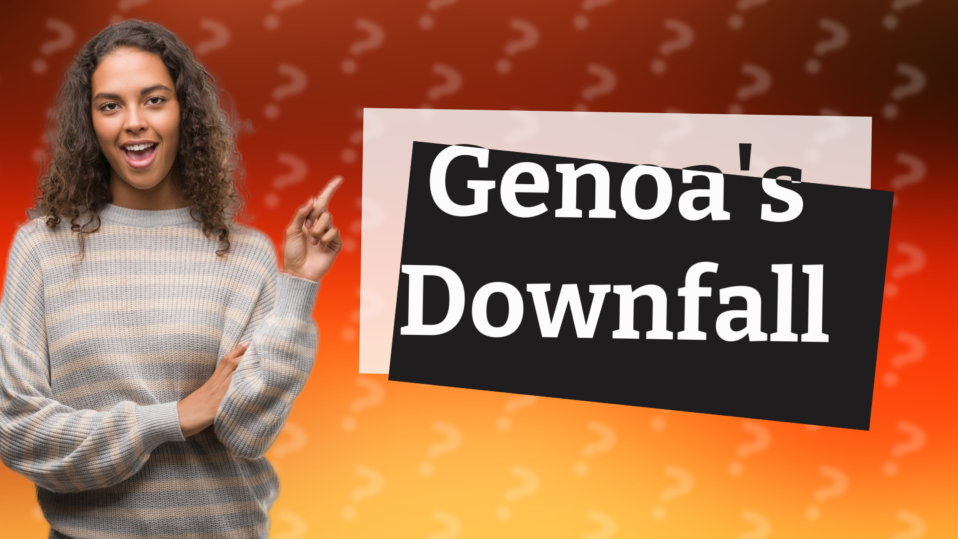 Genoa's Downfall