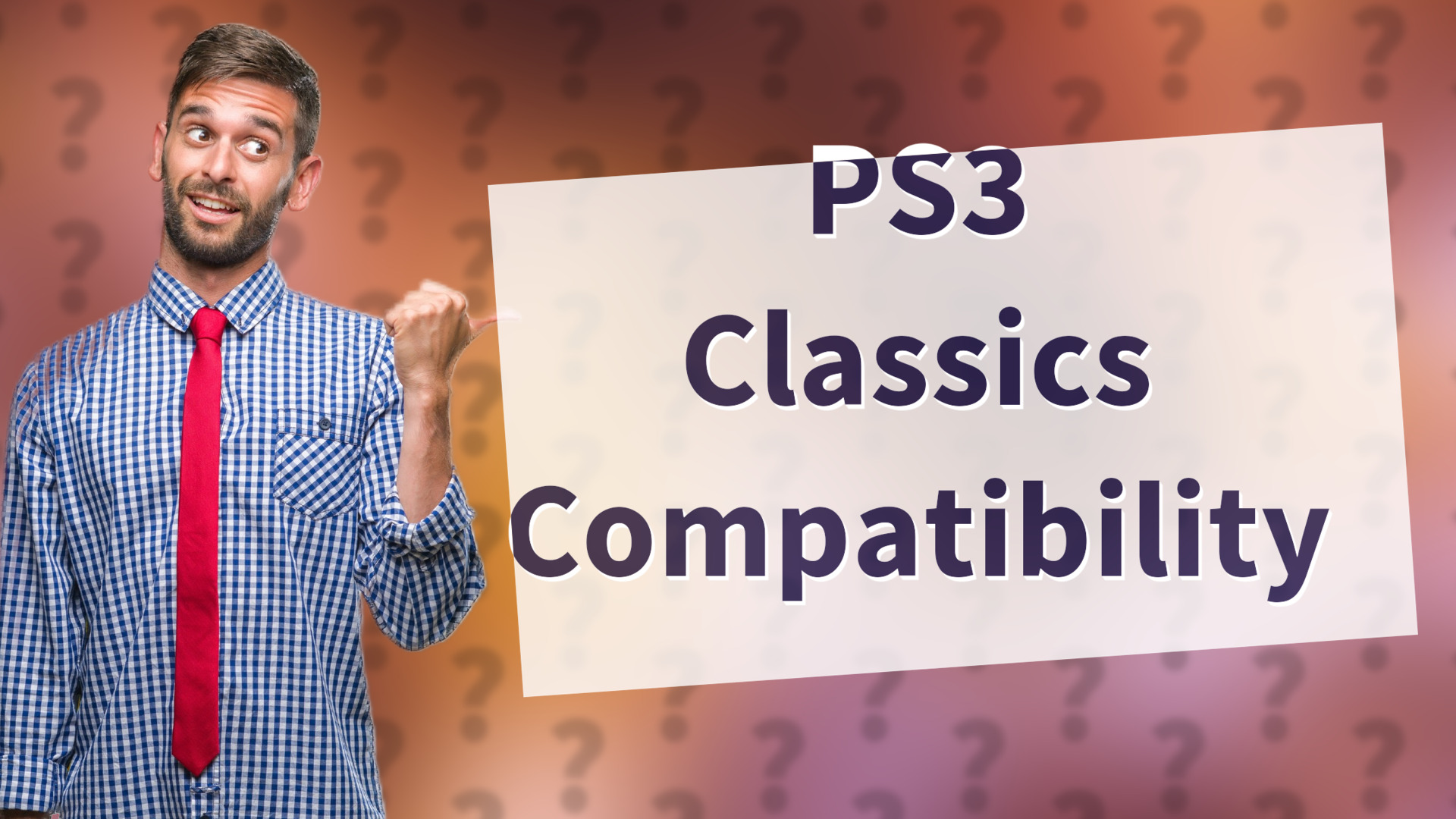 PS3 Classics Compatibility