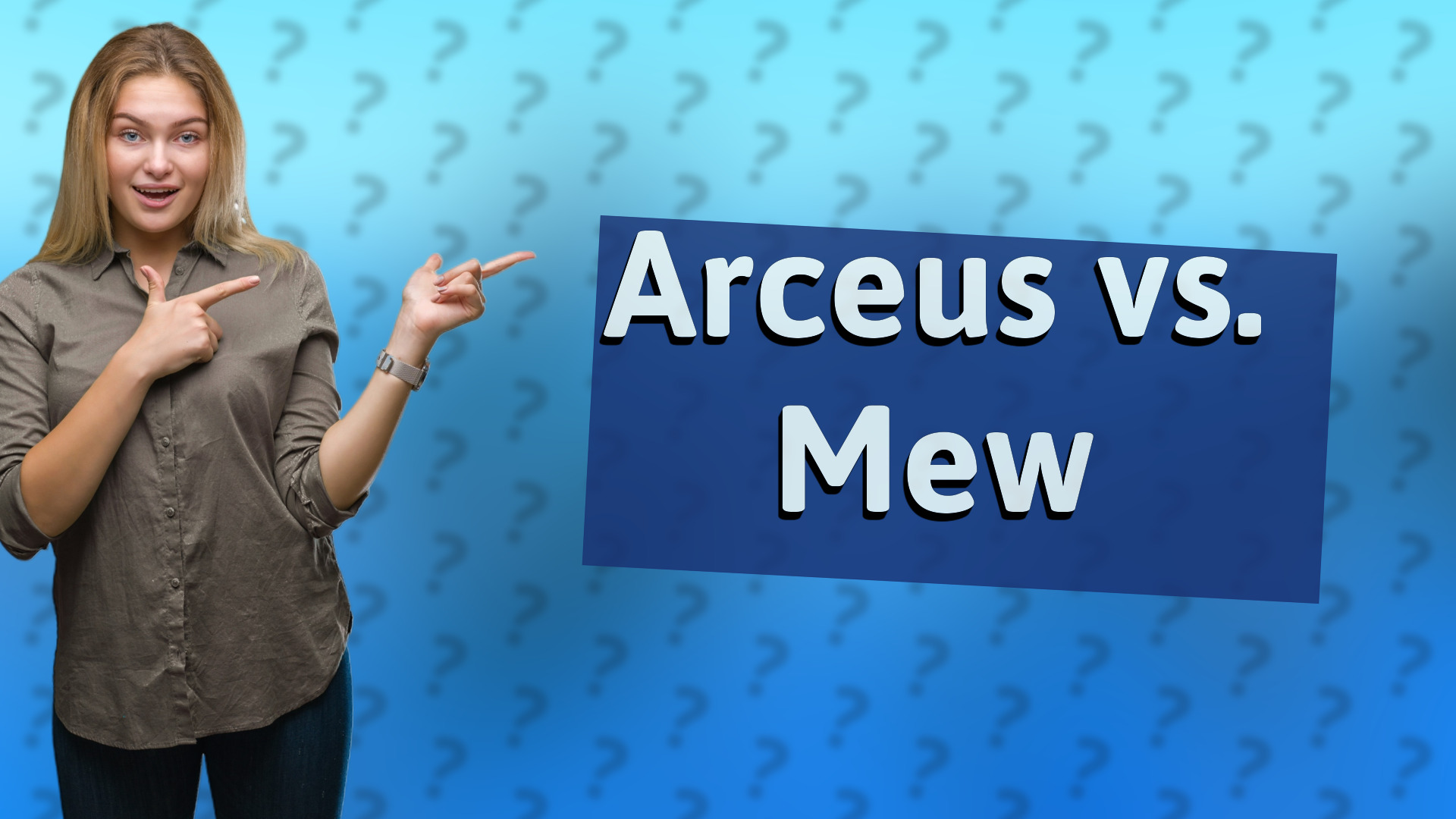 Arceus vs. Mew