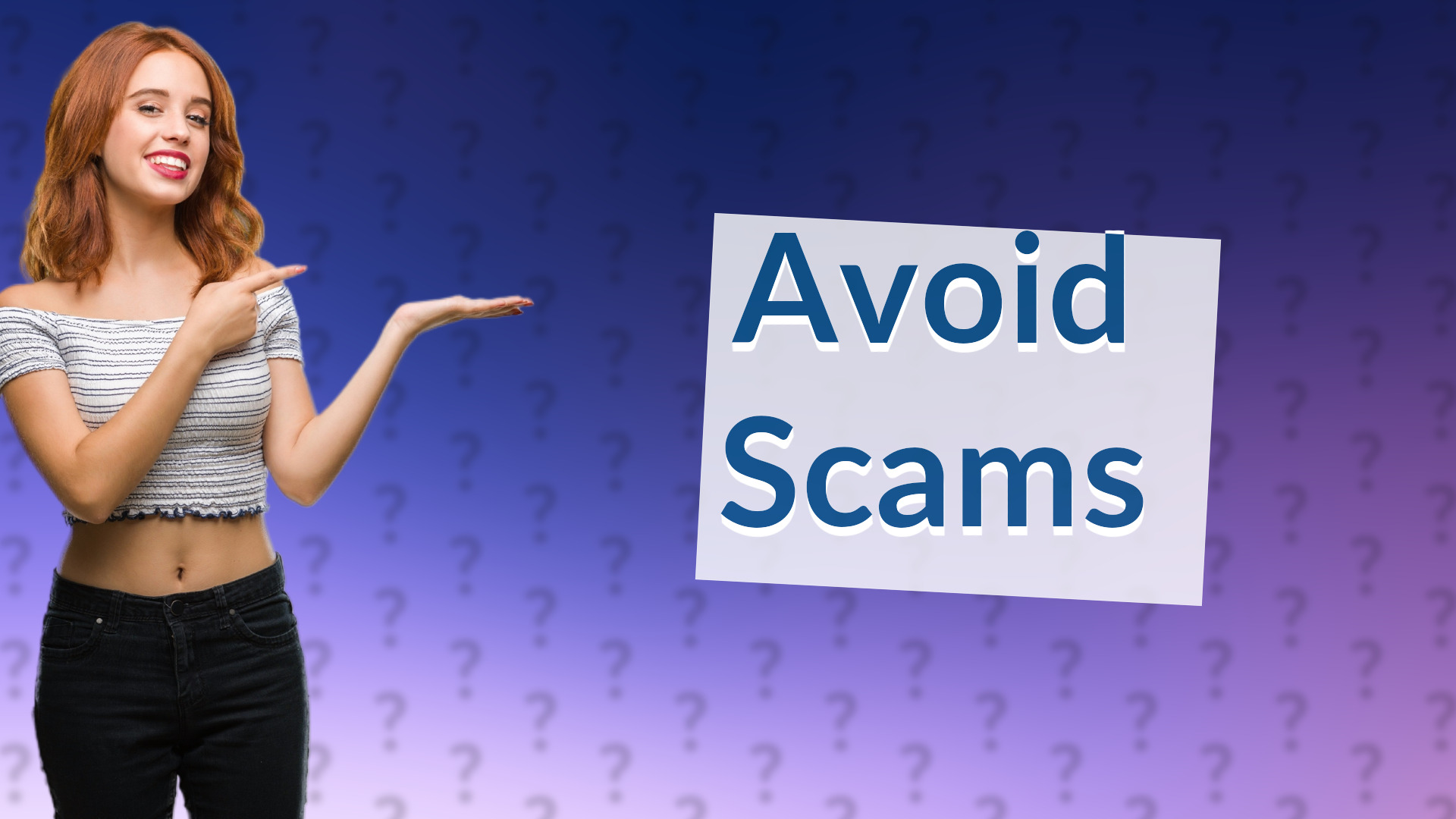 Avoid Scams