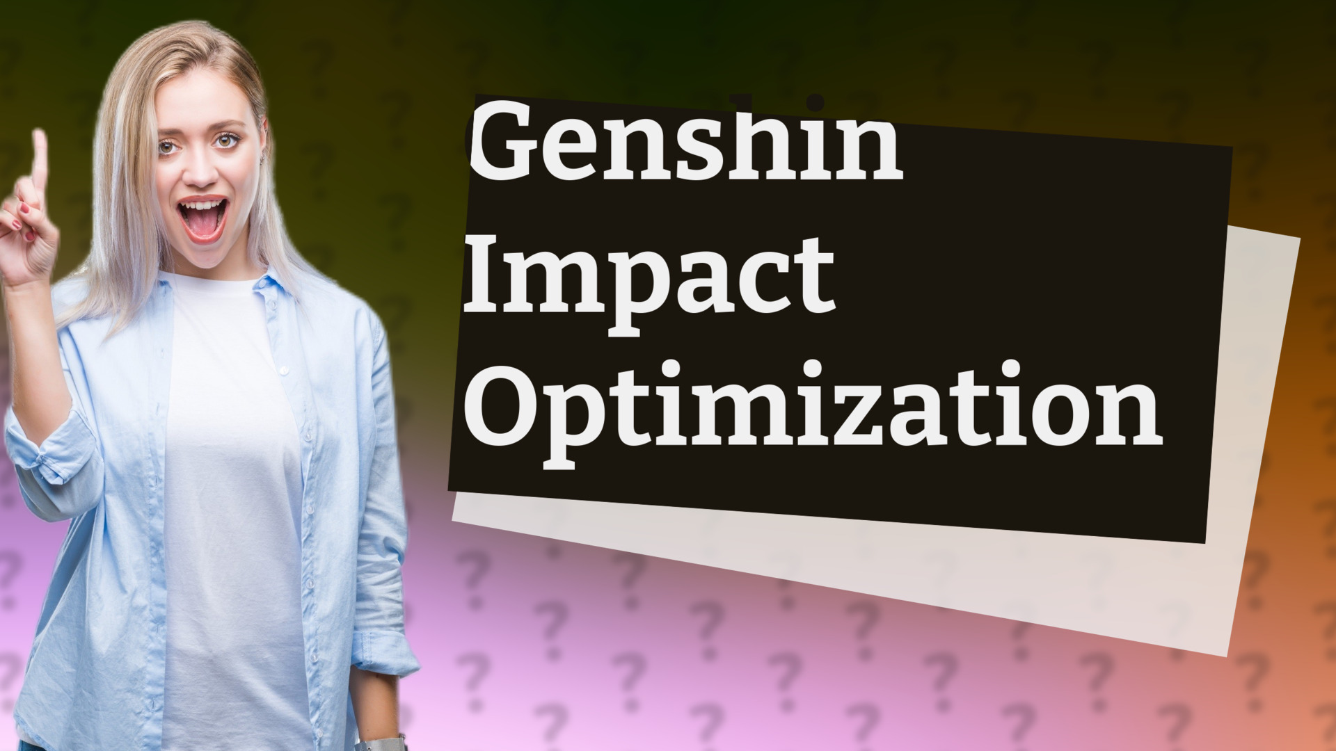 Genshin Impact Optimization