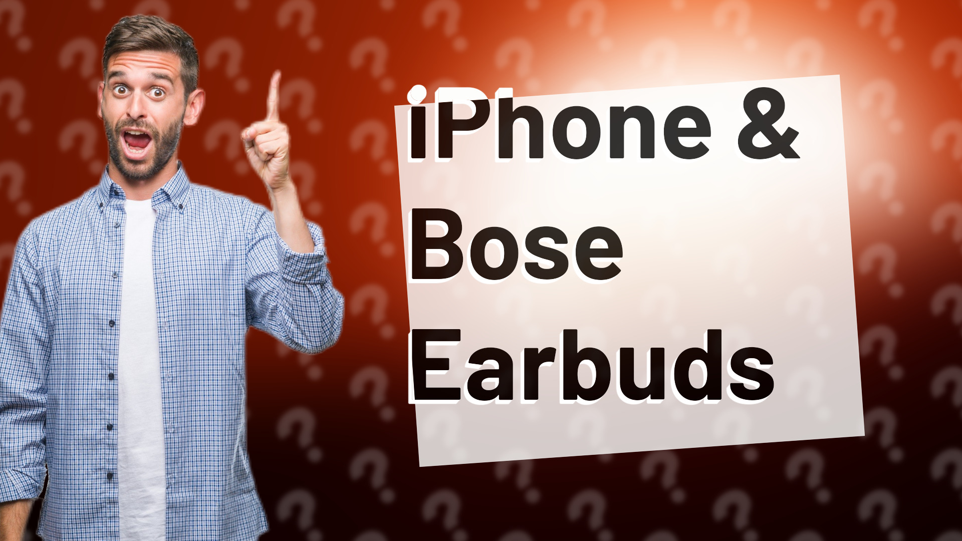 iPhone & Bose Earbuds