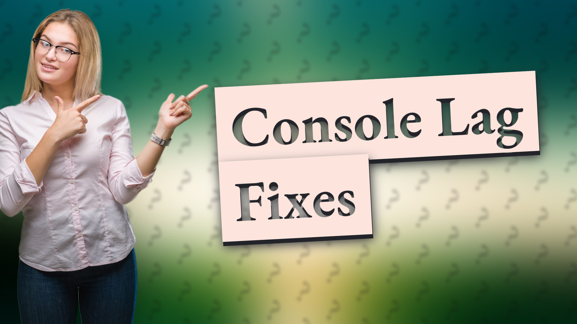 Console Lag Fixes