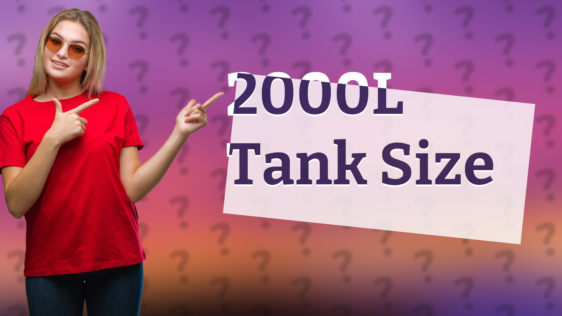 2000L Tank Size