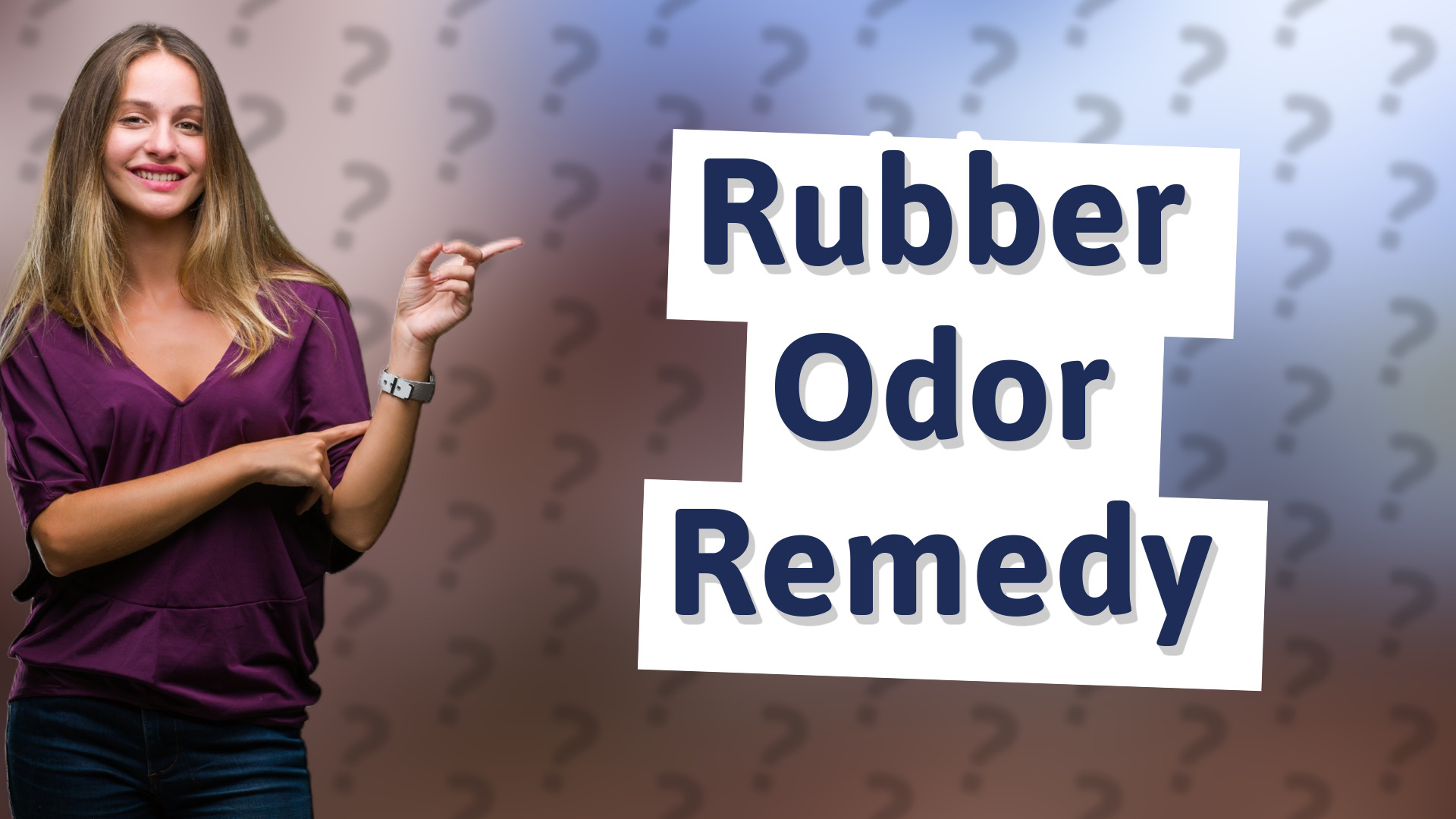 Rubber Odor Remedy