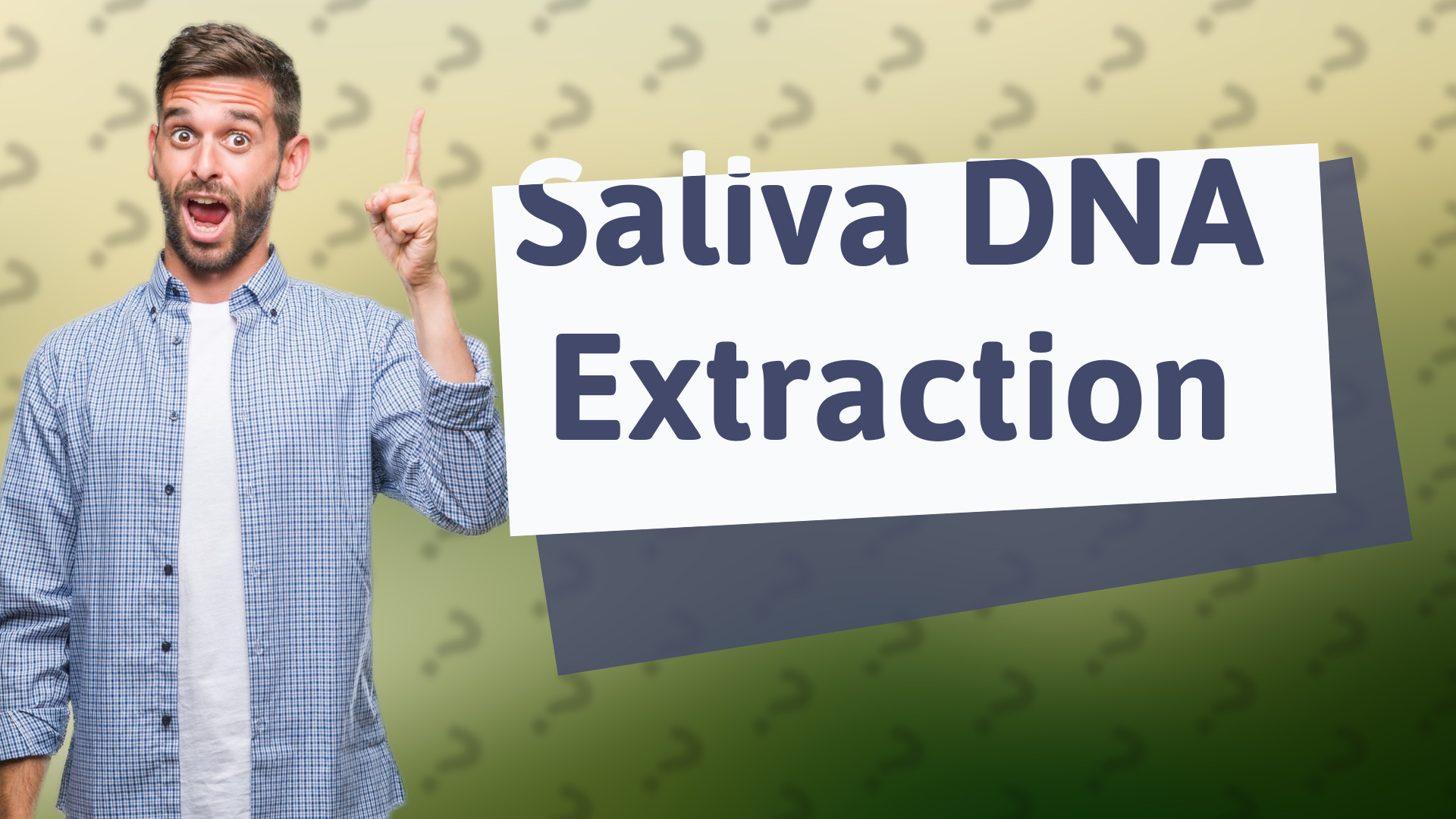 Saliva DNA Extraction