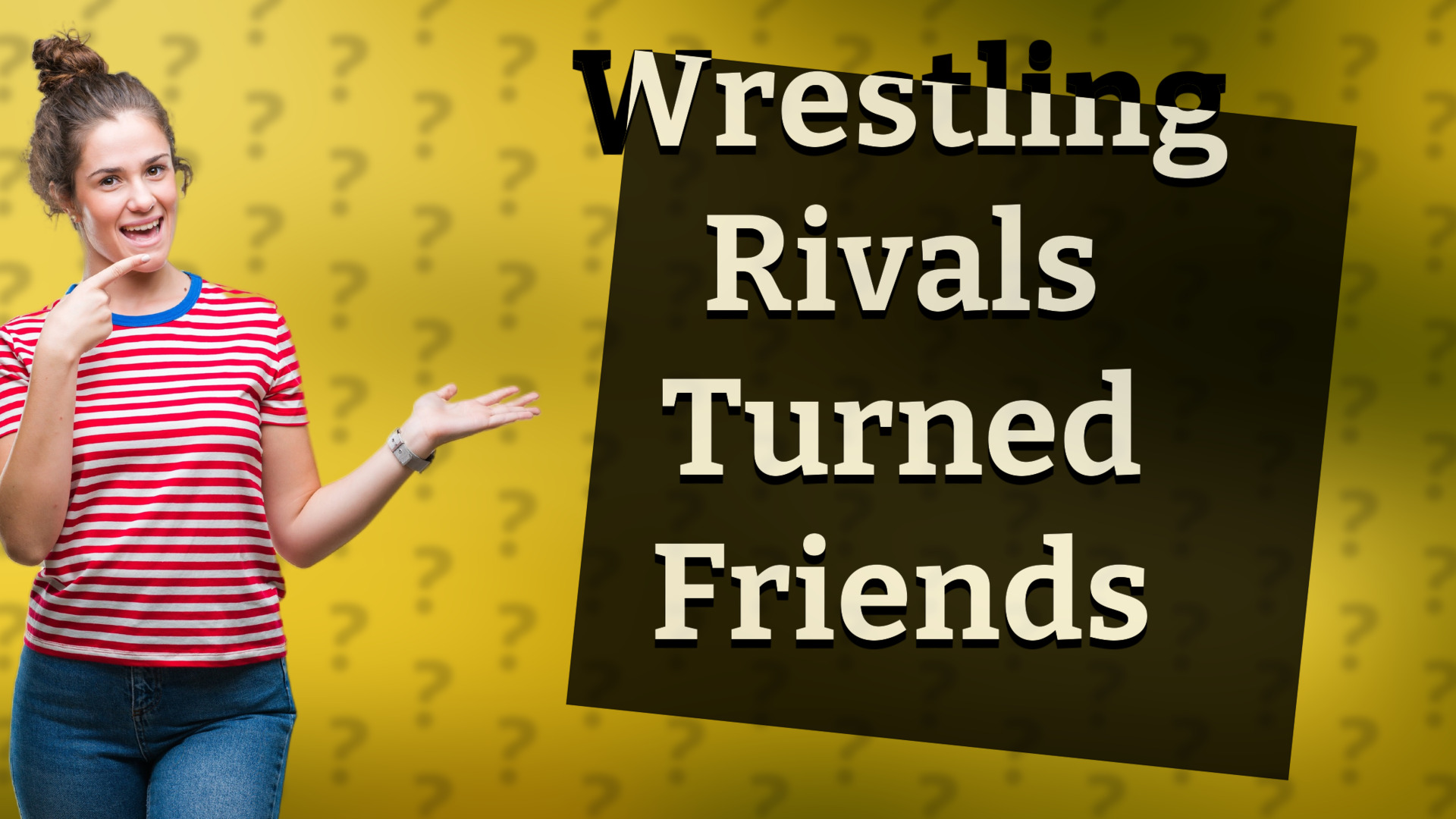 Wrestling Rivals Turned Friends