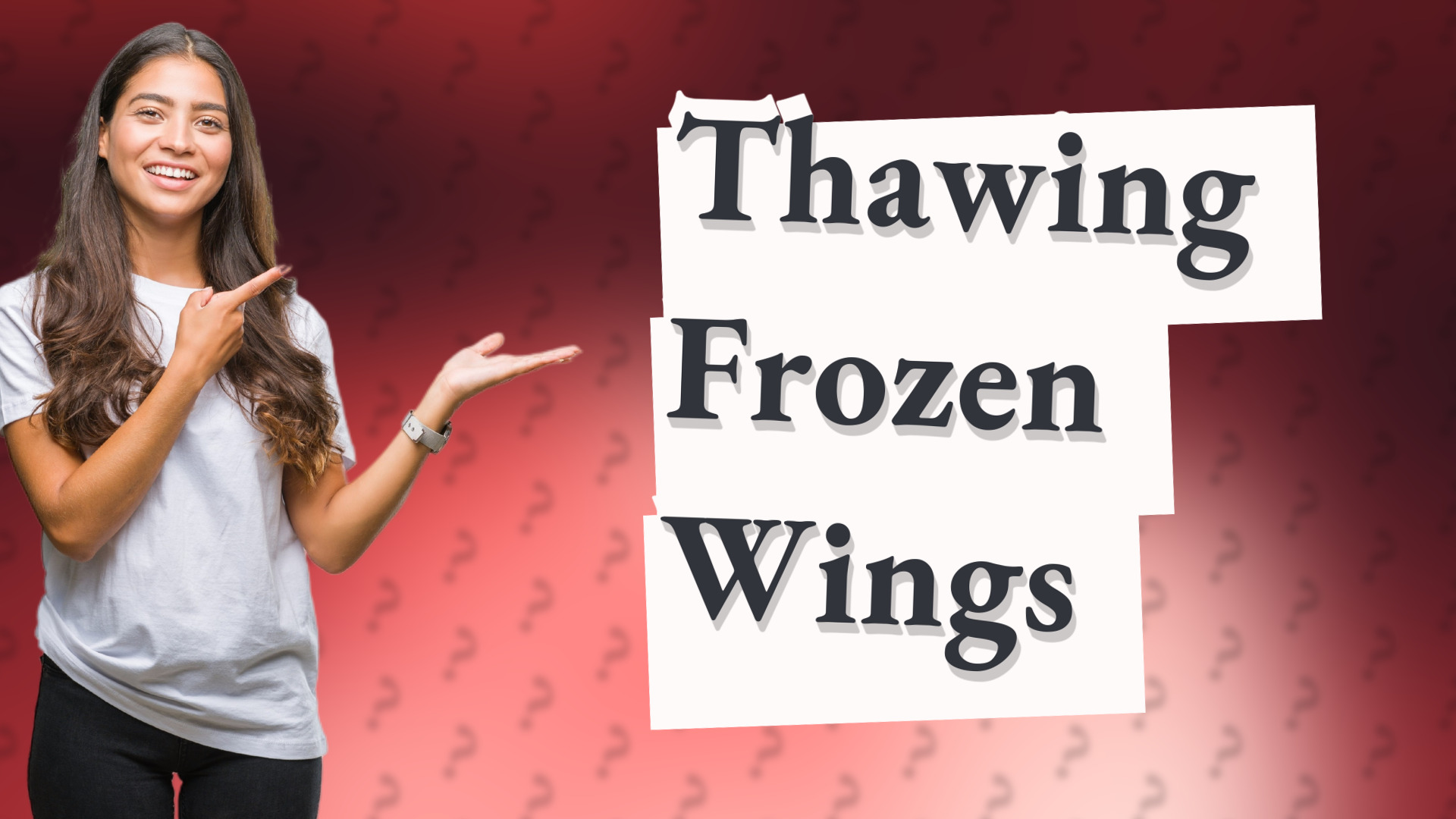 Thawing Frozen Wings
