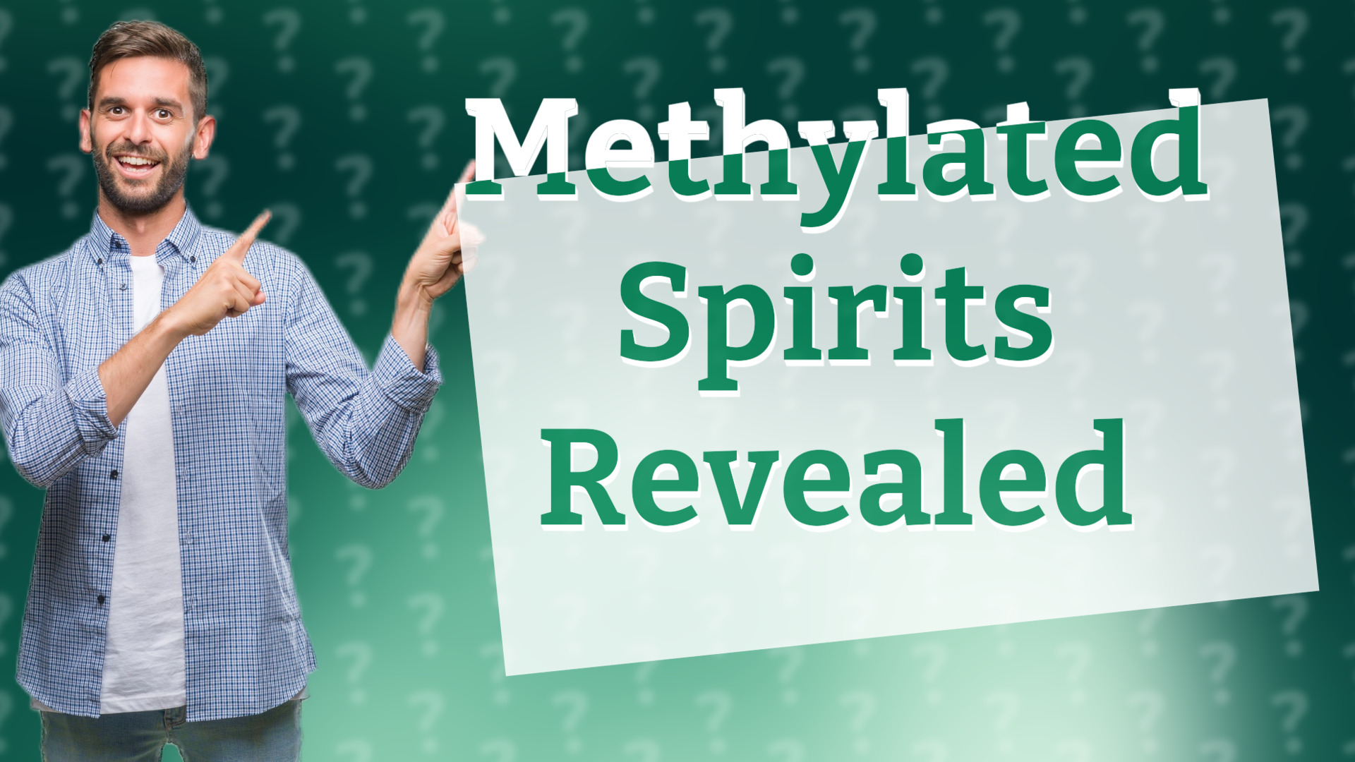 Methylated Spirits Revealed