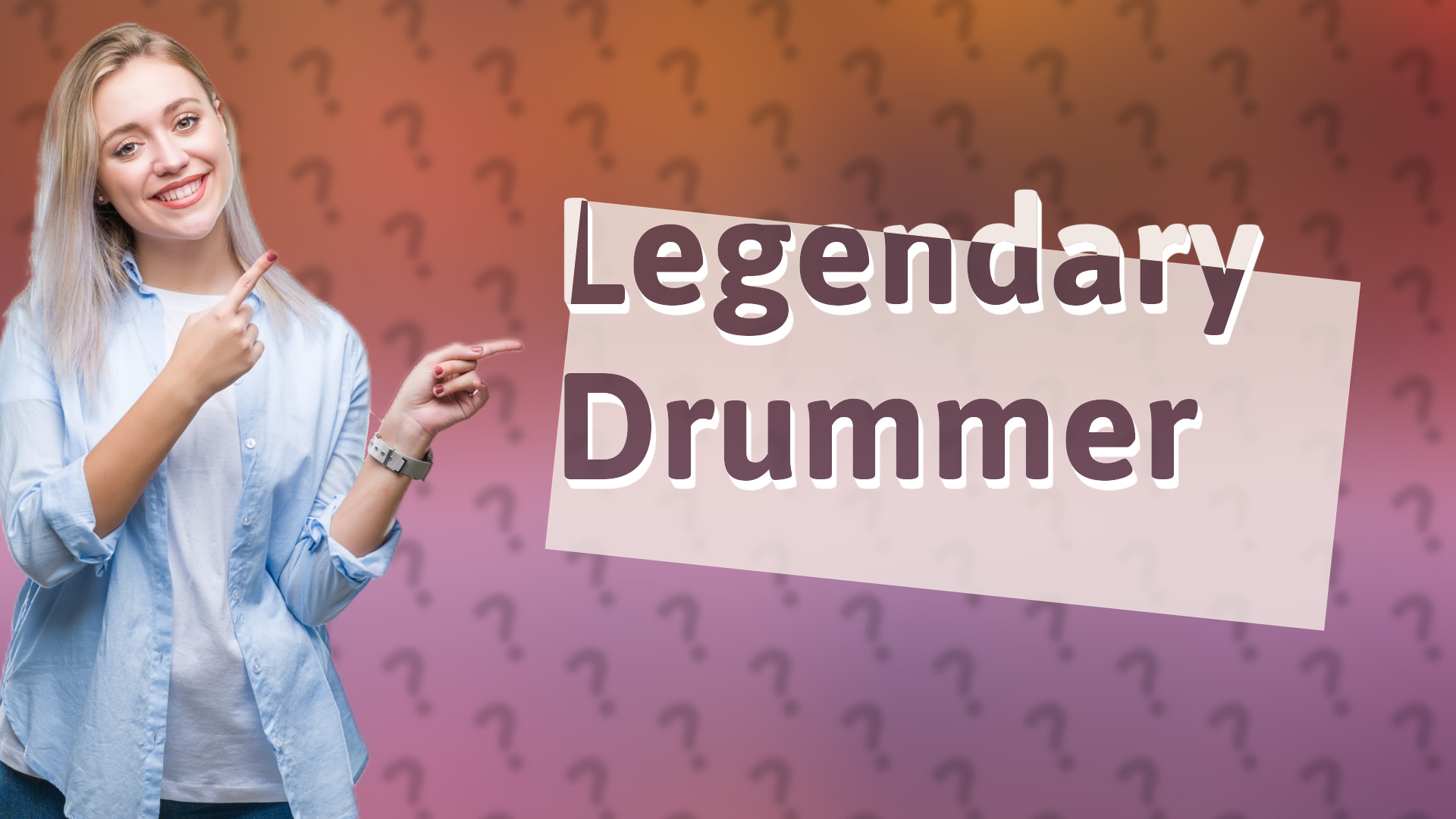 Legendary Drummer