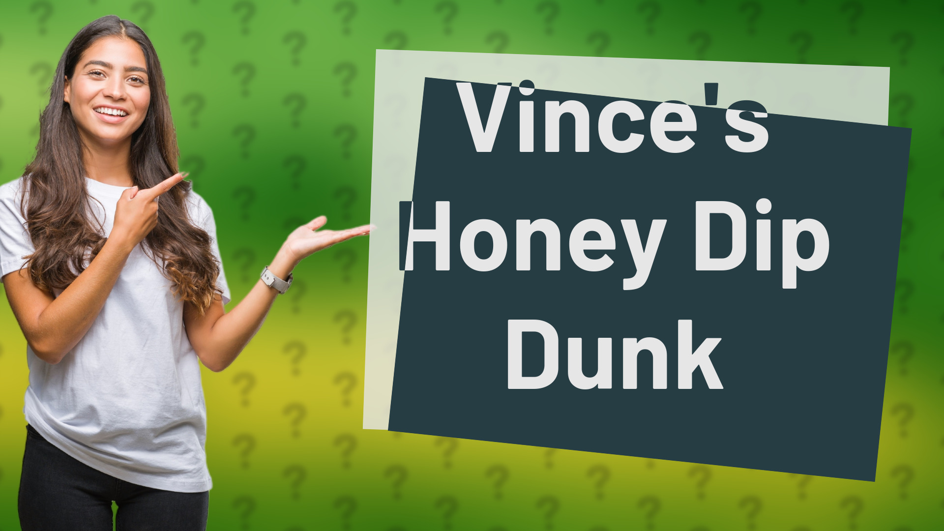 Vince's Honey Dip Dunk
