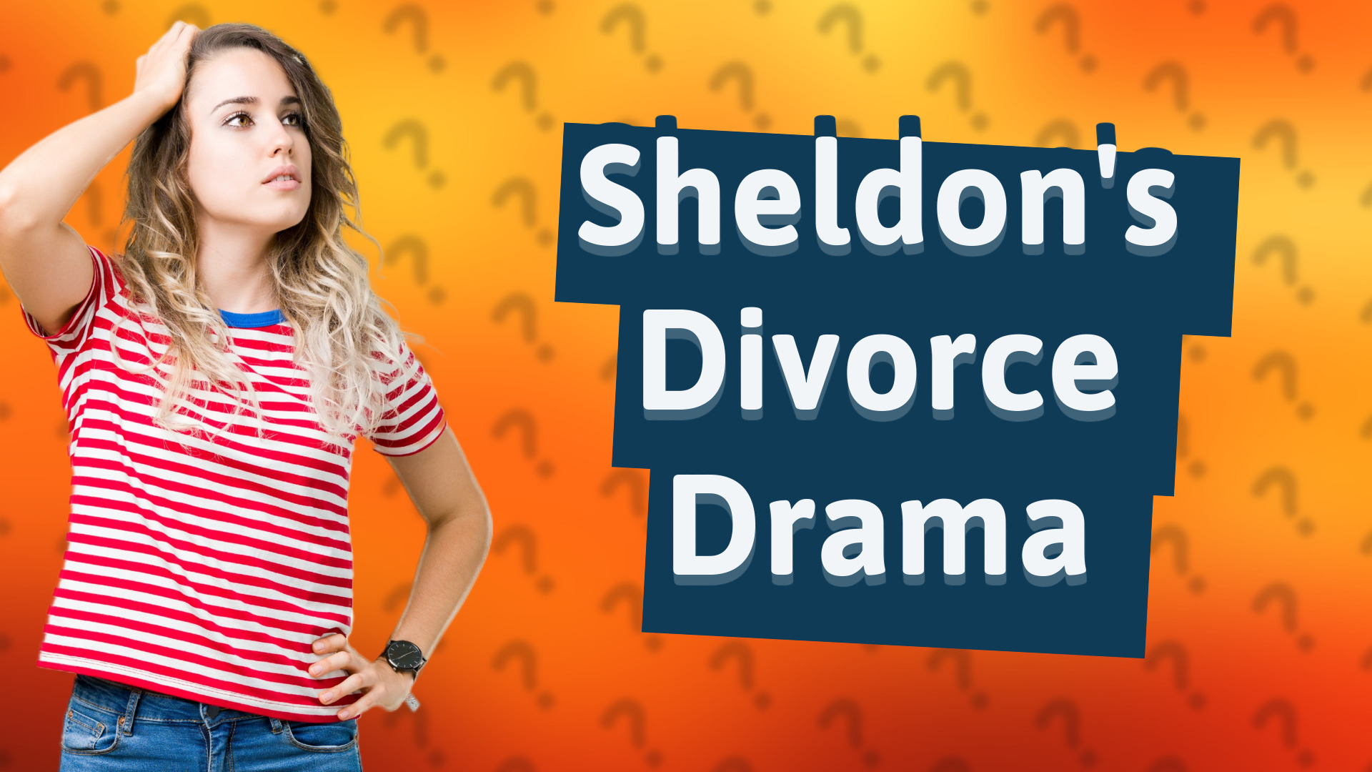 Sheldon's Divorce Drama