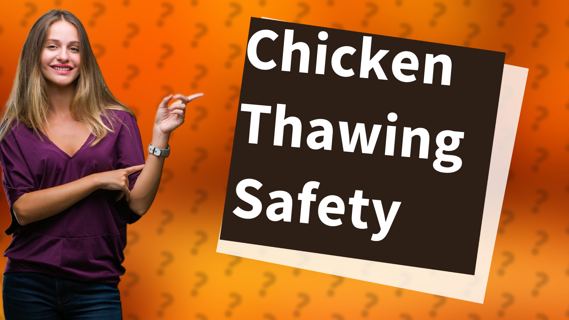 Chicken Thawing Safety