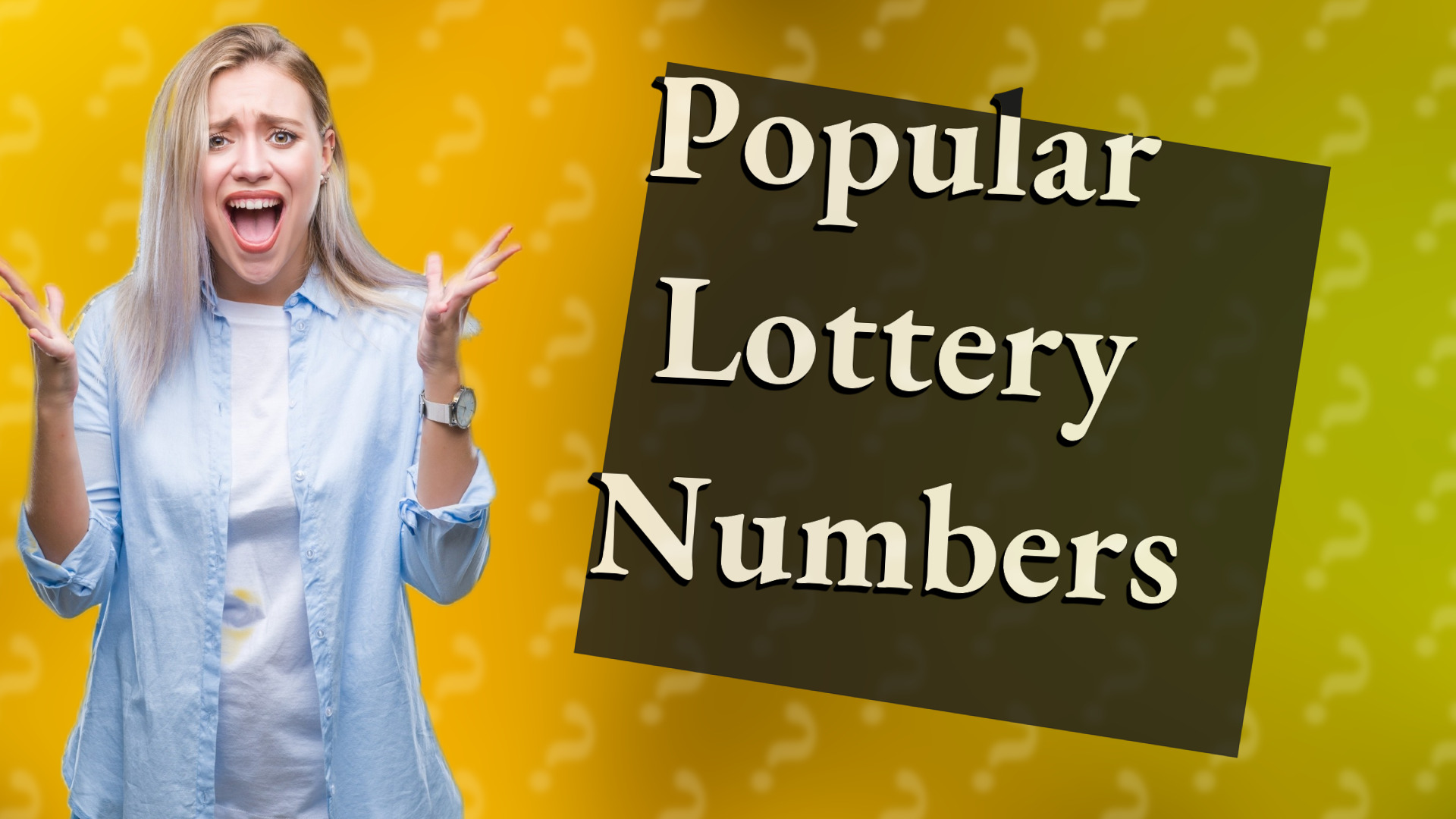 Popular Lottery Numbers