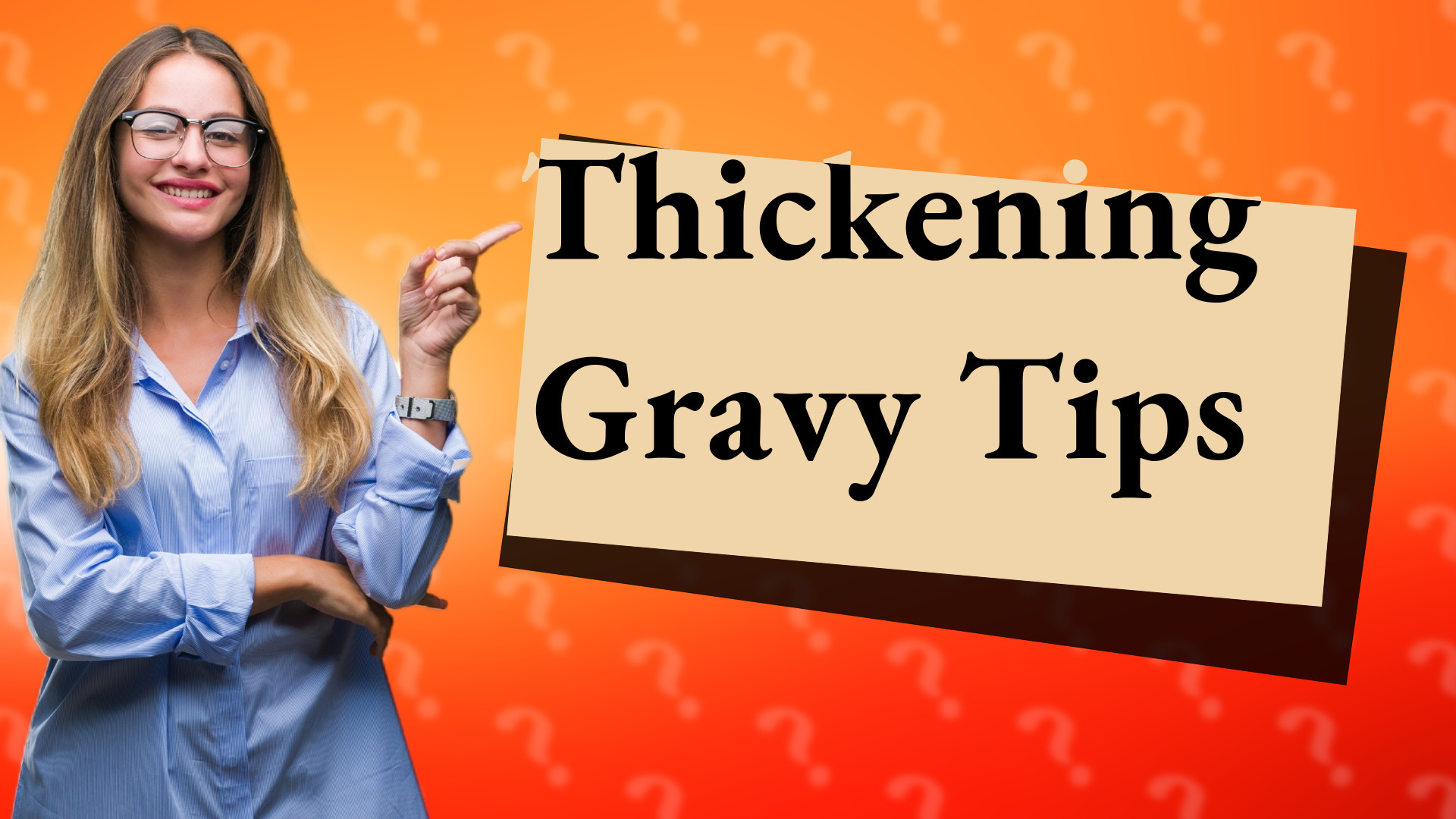 Thickening Gravy Tips