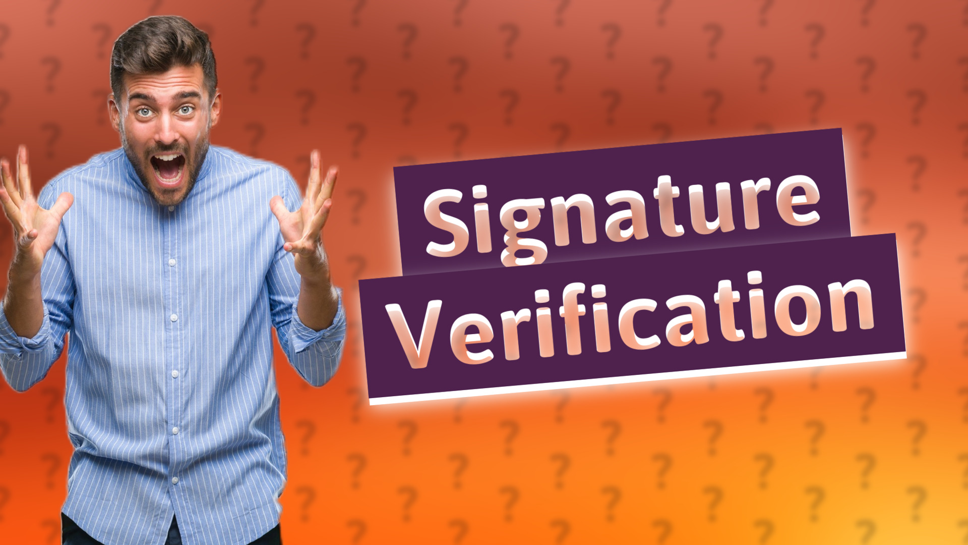 Signature Verification