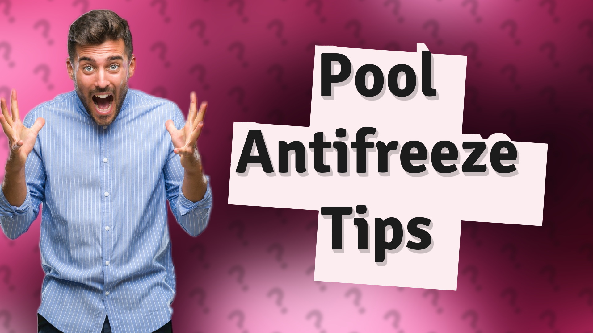 Pool Antifreeze Tips