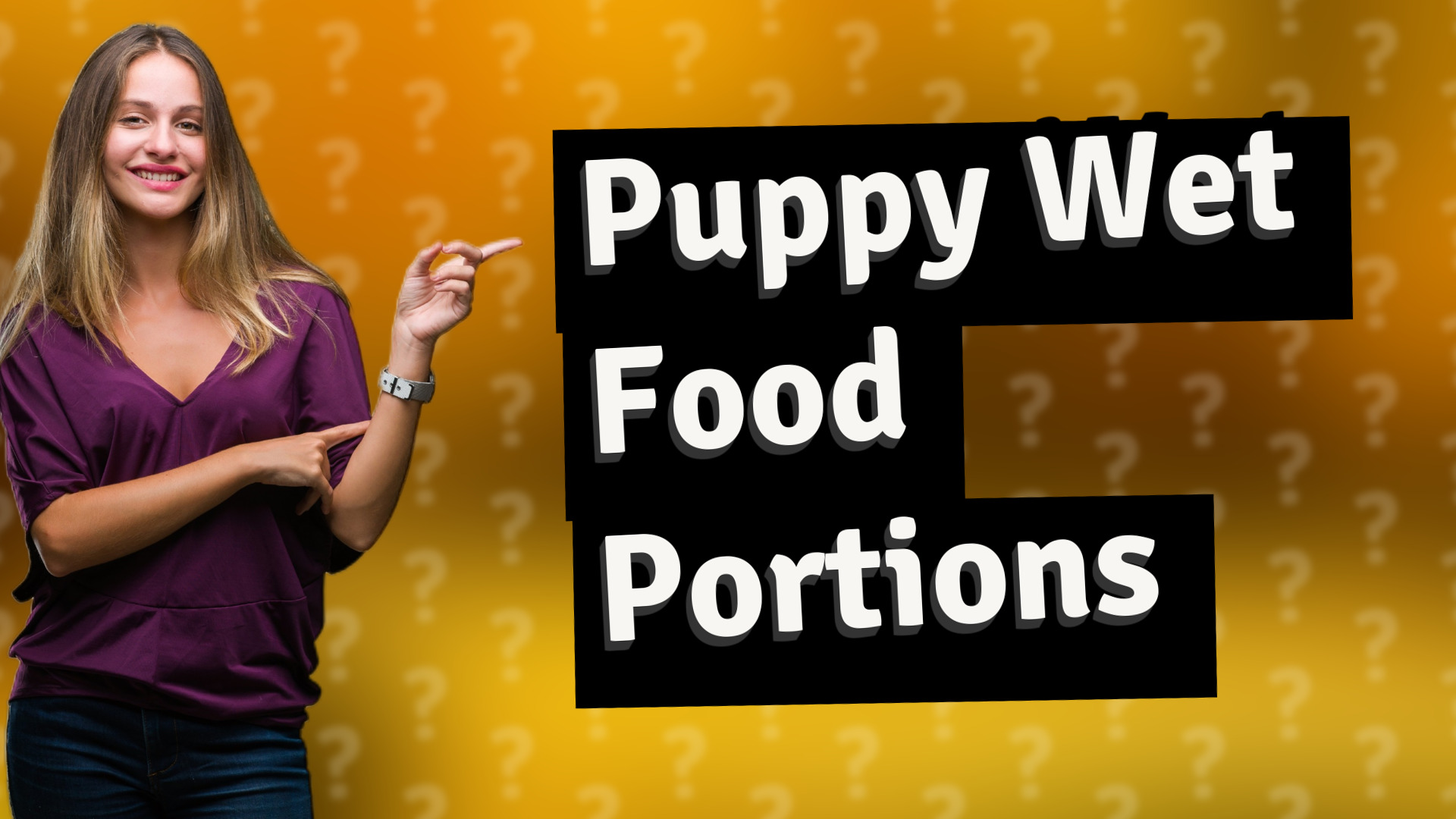 Puppy Wet Food Portions